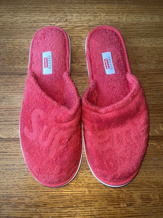 10-12】Supreme/Frette Slippers-