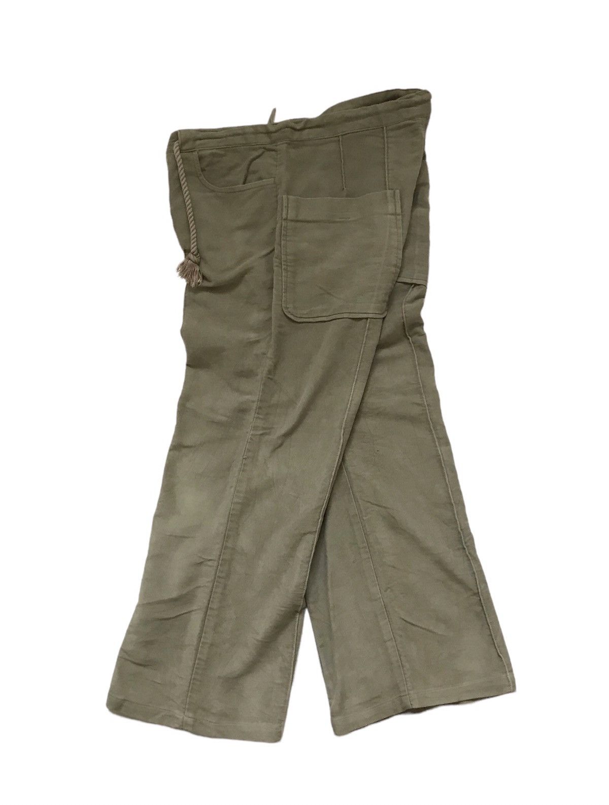 CABANE de ZUCCa × Final Home × Issey Miyake JAPANESE BRAND ZUCCA BAGGY TROUSER PANTS Size US 32 / EU 48 - 1 Thumbnail