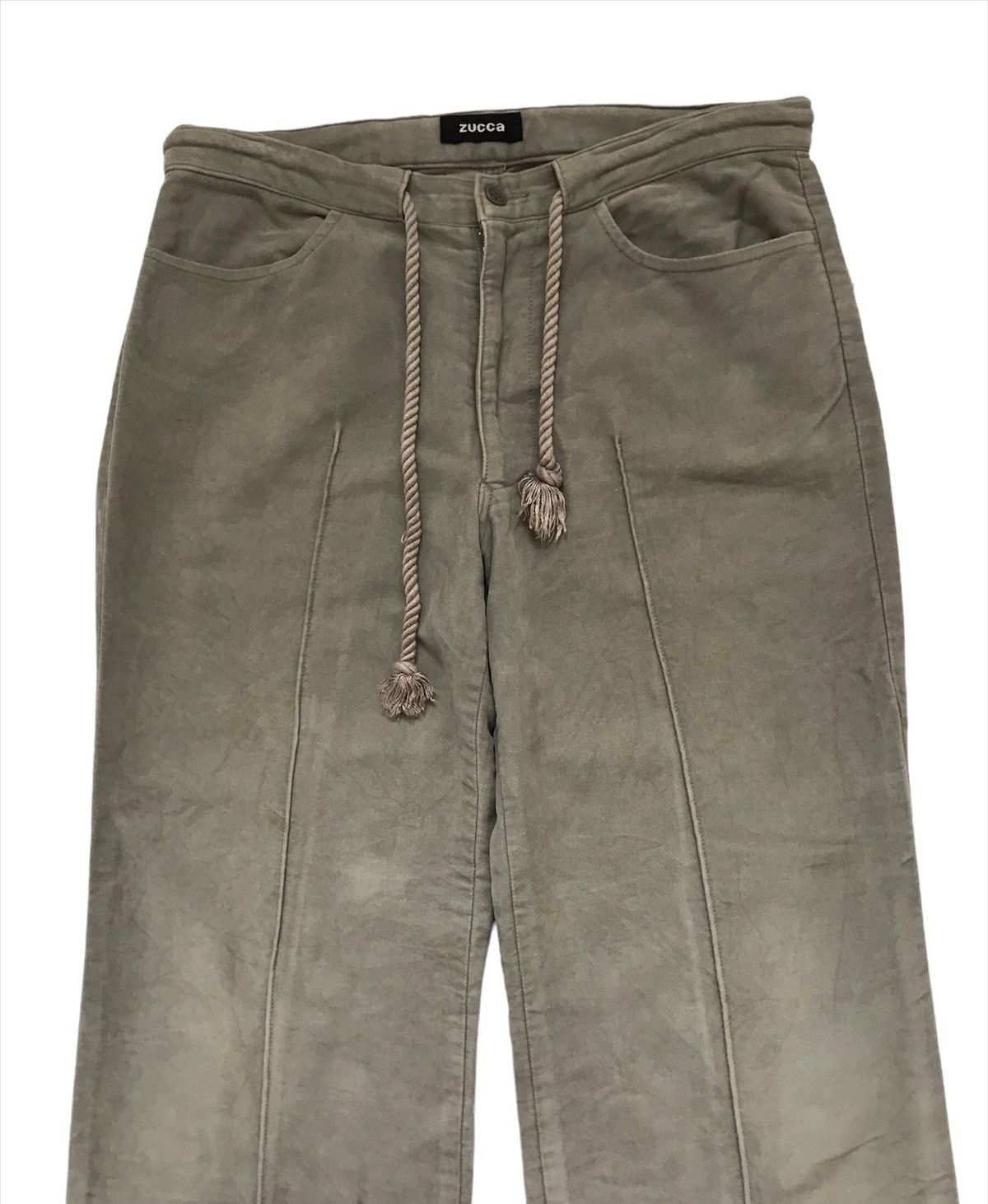 CABANE de ZUCCa × Final Home × Issey Miyake JAPANESE BRAND ZUCCA BAGGY TROUSER PANTS Size US 32 / EU 48 - 3 Thumbnail