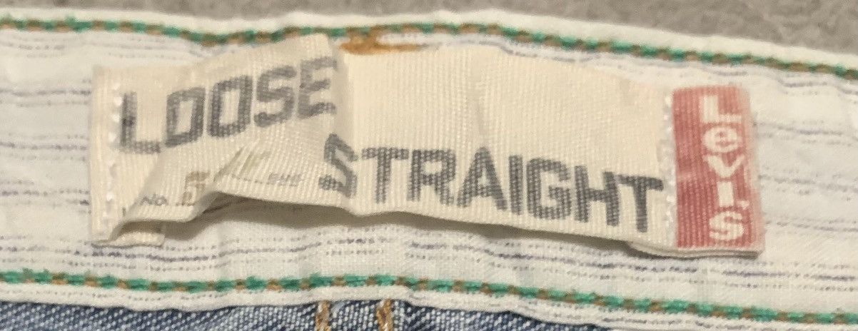 Levi's Vintage Levis 569 Loose Straight Jeans Size US 37 - 6 Thumbnail