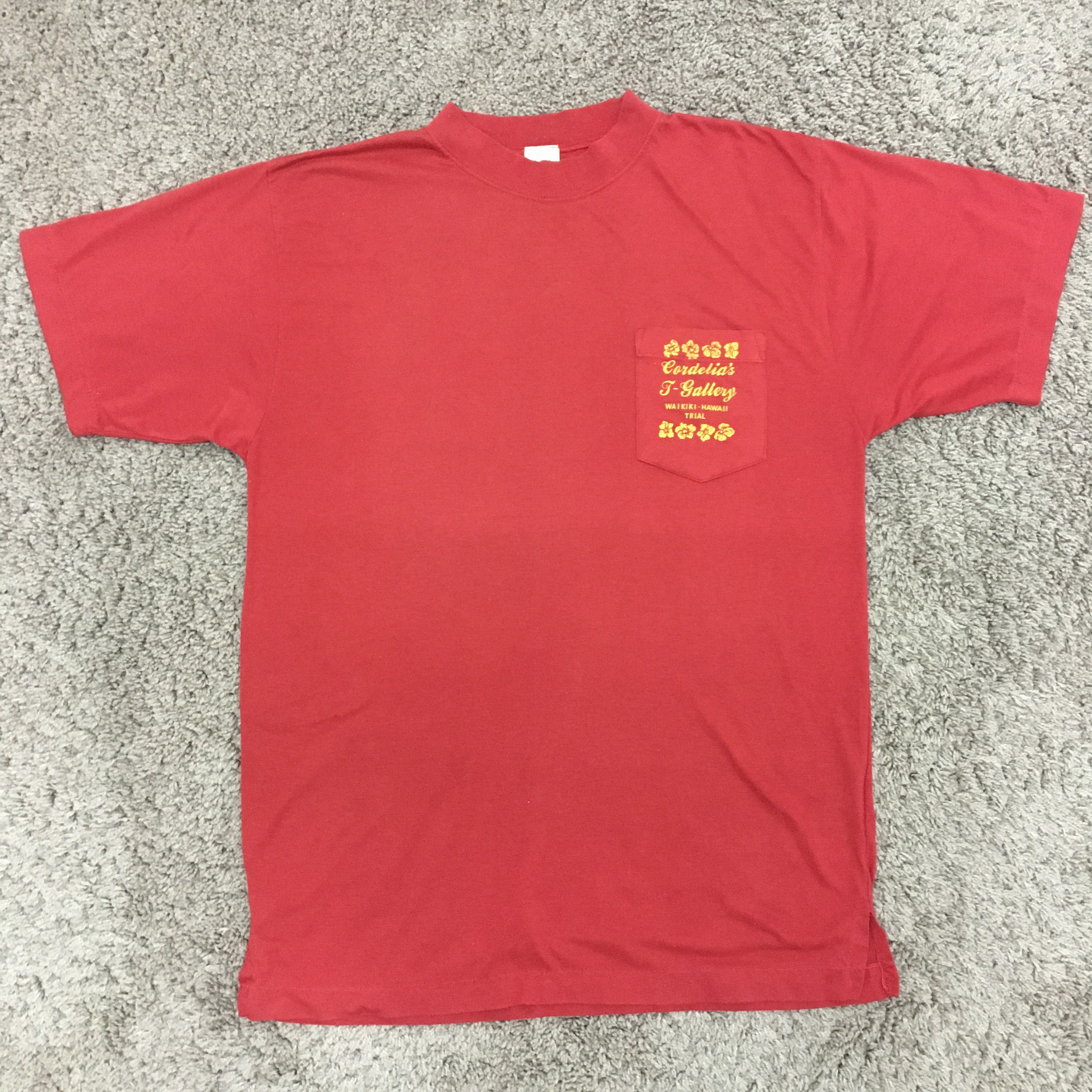 Vintage vintage pocket hawaii tee Size US L / EU 52-54 / 3 - 1 Thumbnail