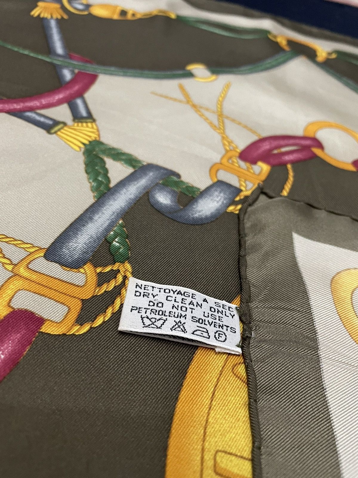 Celine × Other × Vintage Celine Paris Silk Scarf / Handkercheif / Bandana Size ONE SIZE - 7 Thumbnail