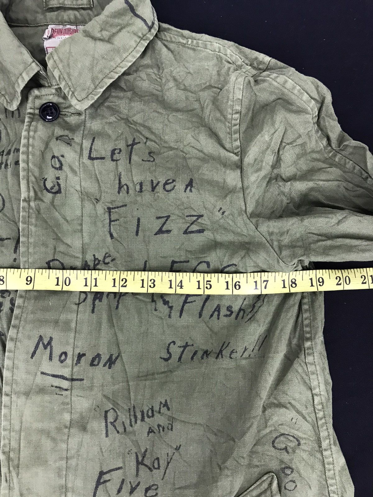 Vintage Vintage Denim & Dungaree Blue Stock Parka Jacket Size US M / EU 48-50 / 2 - 4 Thumbnail