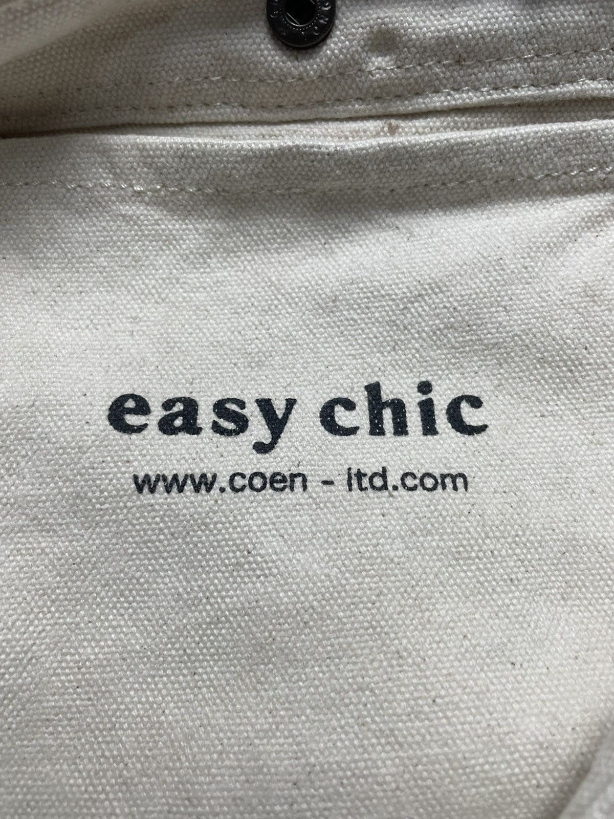 Japanese Brand Coen Tote Bag Size ONE SIZE - 3 Thumbnail