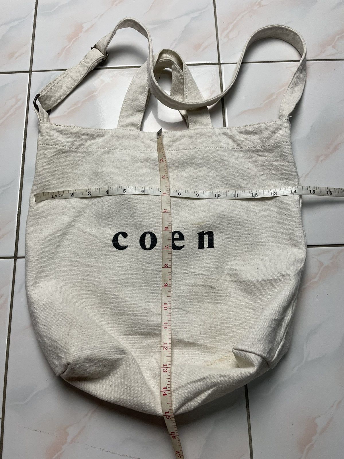 Japanese Brand Coen Tote Bag Size ONE SIZE - 4 Thumbnail