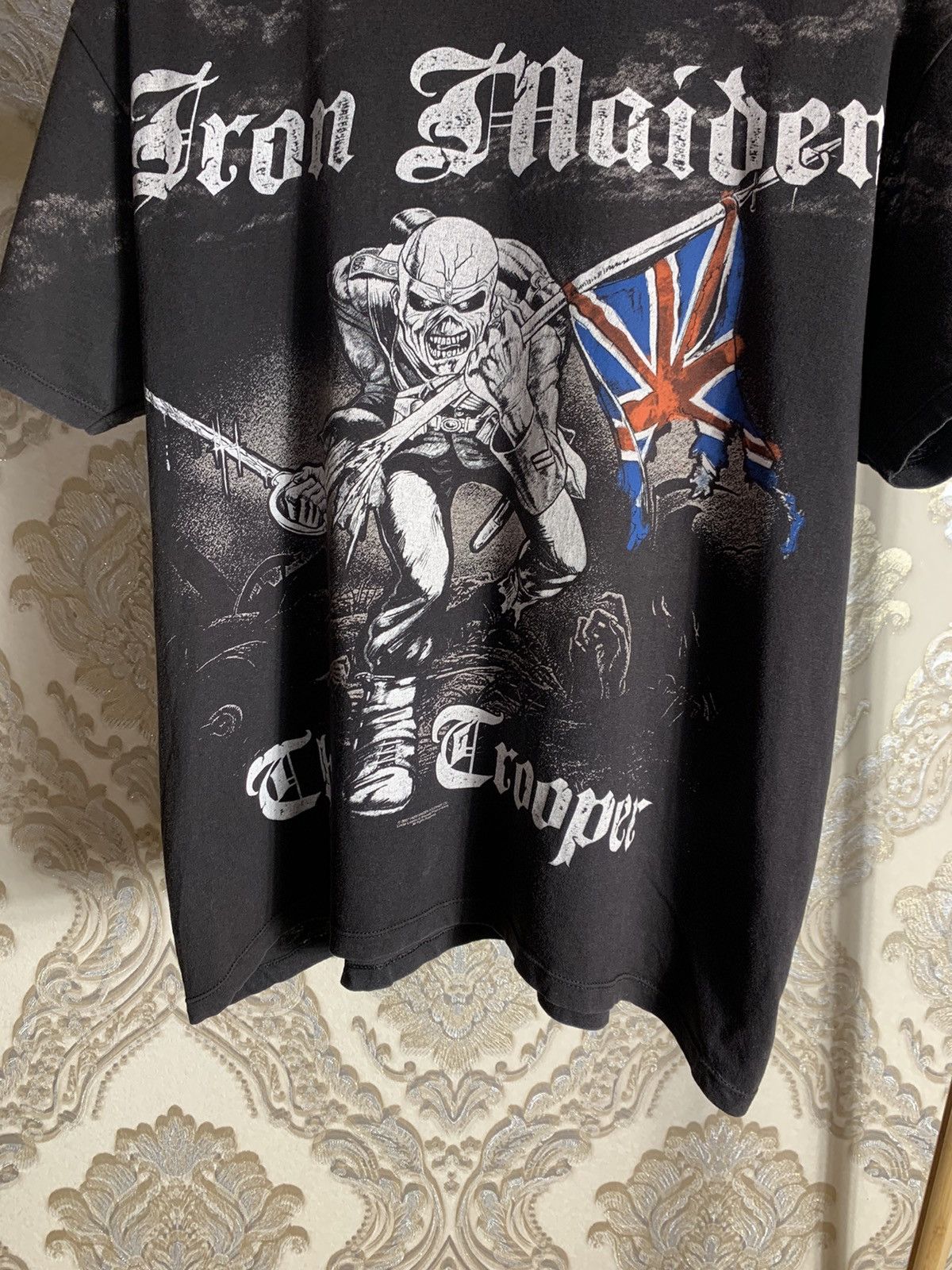 Band Tees Vintage Iron Maiden T-Shirt Band Tees Rock Y2K Drill Rare Size US XL / EU 56 / 4 - 3 Thumbnail