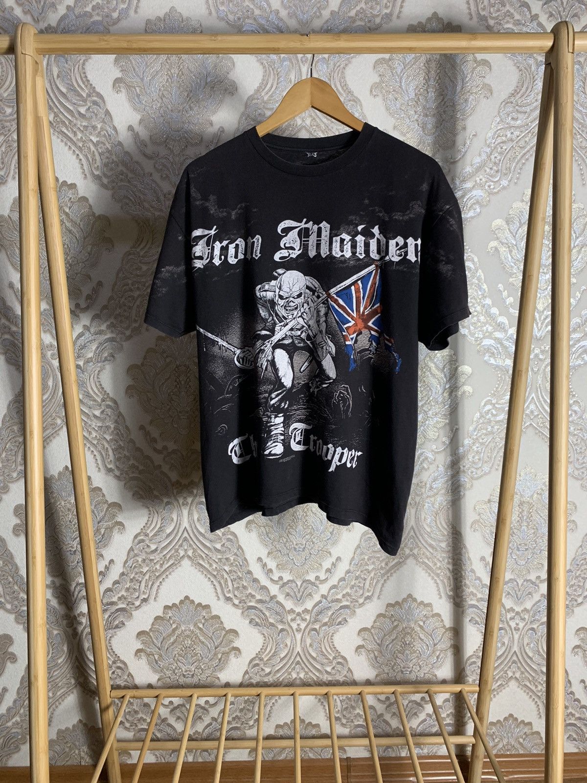 Band Tees Vintage Iron Maiden T-Shirt Band Tees Rock Y2K Drill Rare Size US XL / EU 56 / 4 - 1 Thumbnail