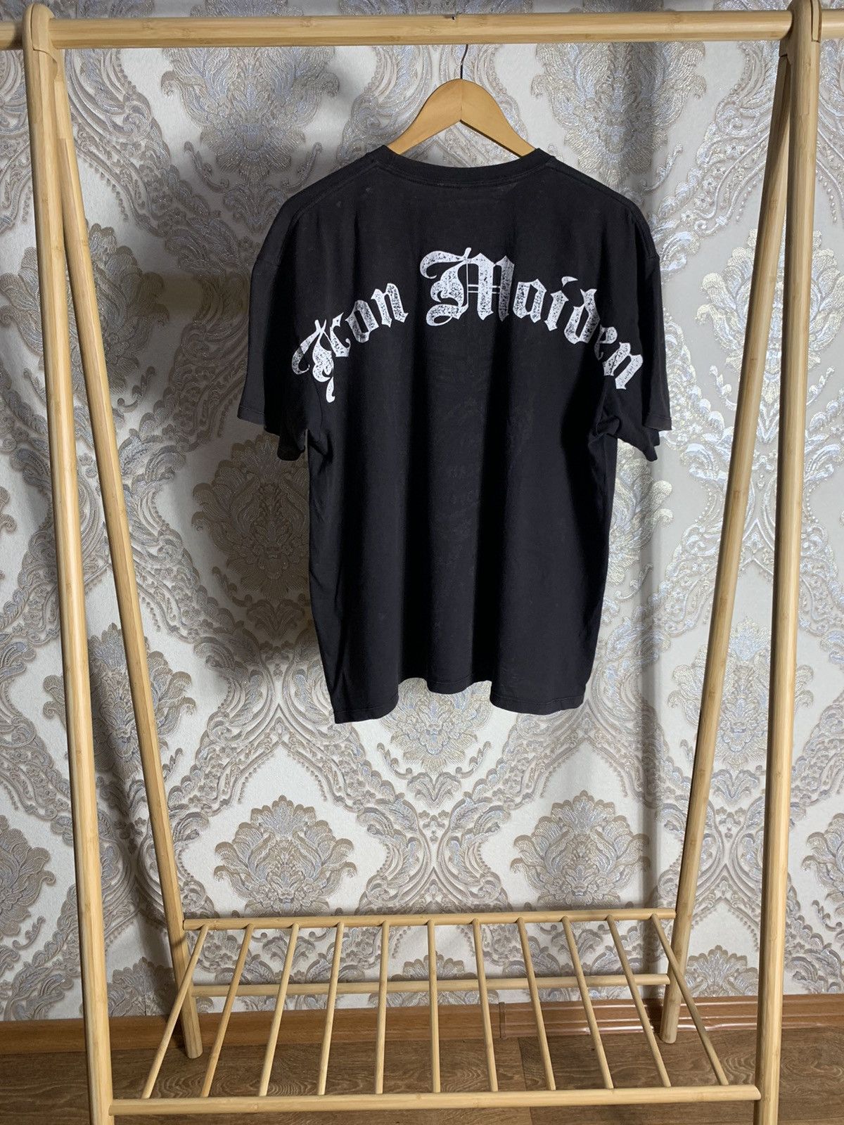 Band Tees Vintage Iron Maiden T-Shirt Band Tees Rock Y2K Drill Rare Size US XL / EU 56 / 4 - 6 Thumbnail