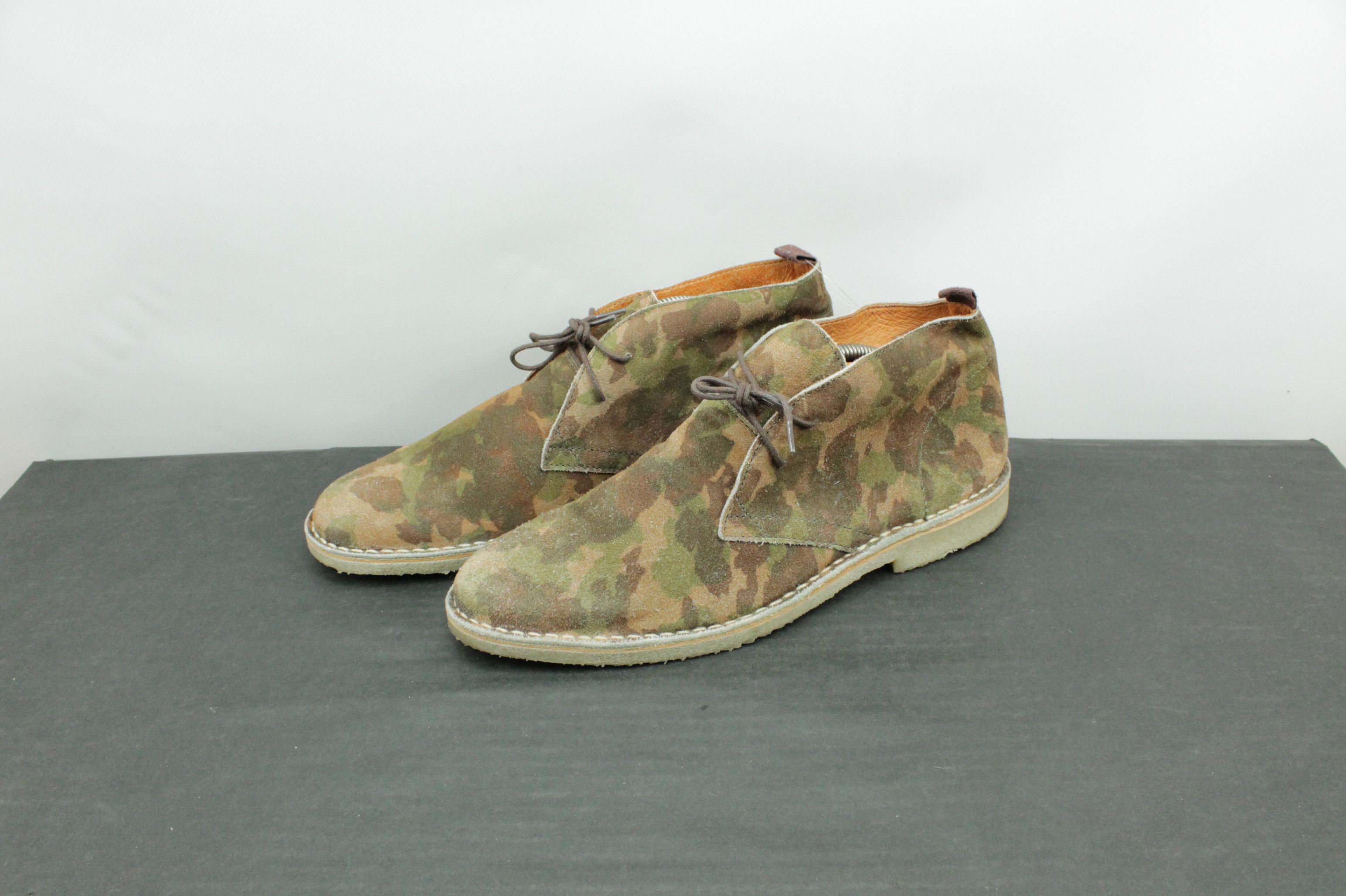 Samsoe Samsoe Samsoe & Samsoe Wakayama Camo Suede Desert Shoes Size US 11 / EU 44 - 4 Thumbnail
