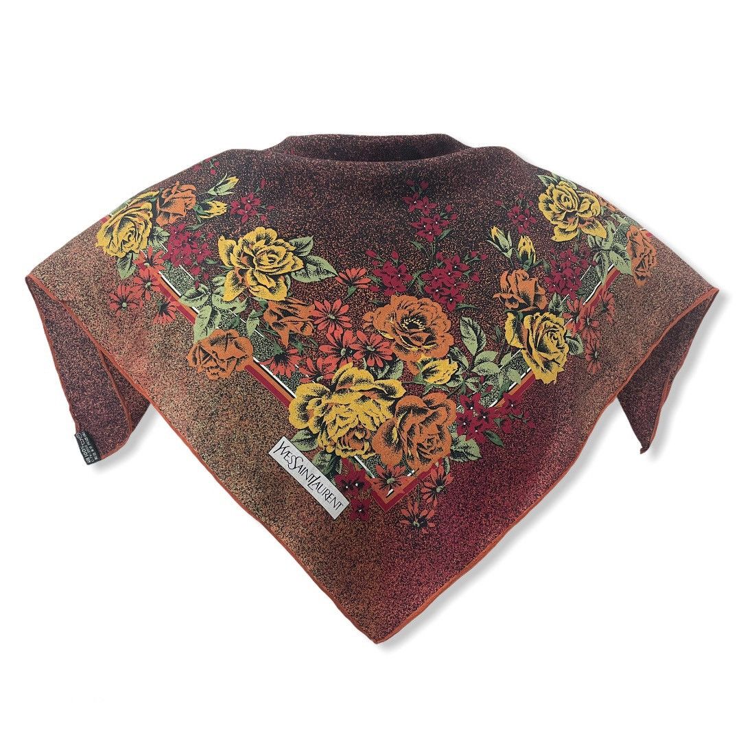 Other × Yves Saint Laurent Yves Saint Lauren Silk Handkercheif / Bandana Size ONE SIZE - 2 Thumbnail