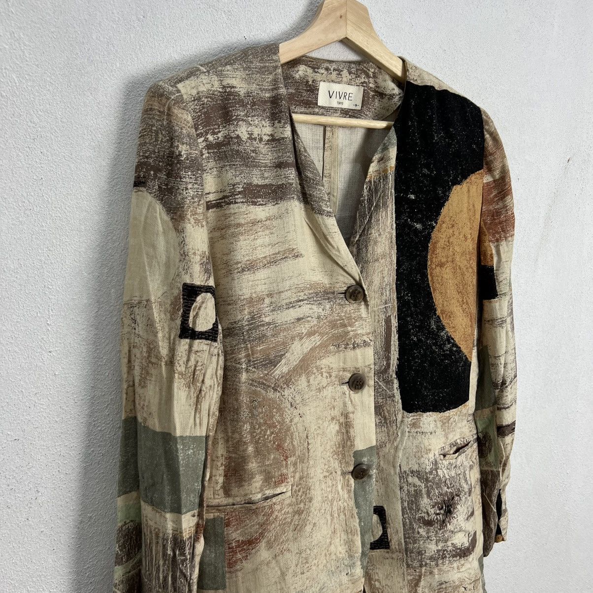 Japanese Brand KAPITAL JAPAN INSPIRED DESIGN VIVRE TOKYO RARE DESIGN JACKET Size US M / EU 48-50 / 2 - 5 Thumbnail