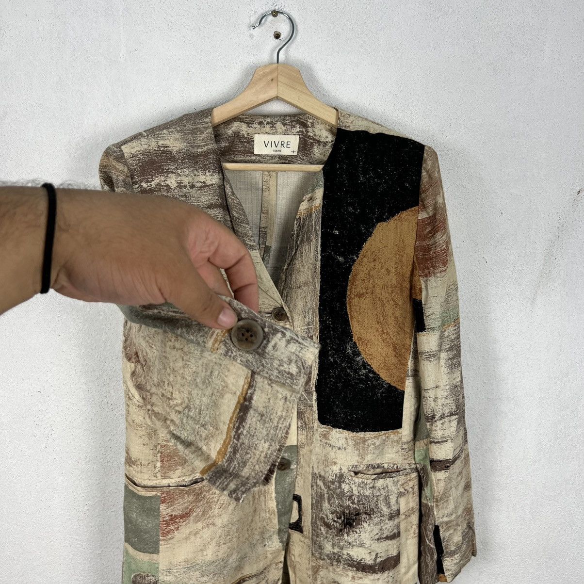 Japanese Brand KAPITAL JAPAN INSPIRED DESIGN VIVRE TOKYO RARE DESIGN JACKET Size US M / EU 48-50 / 2 - 6 Thumbnail