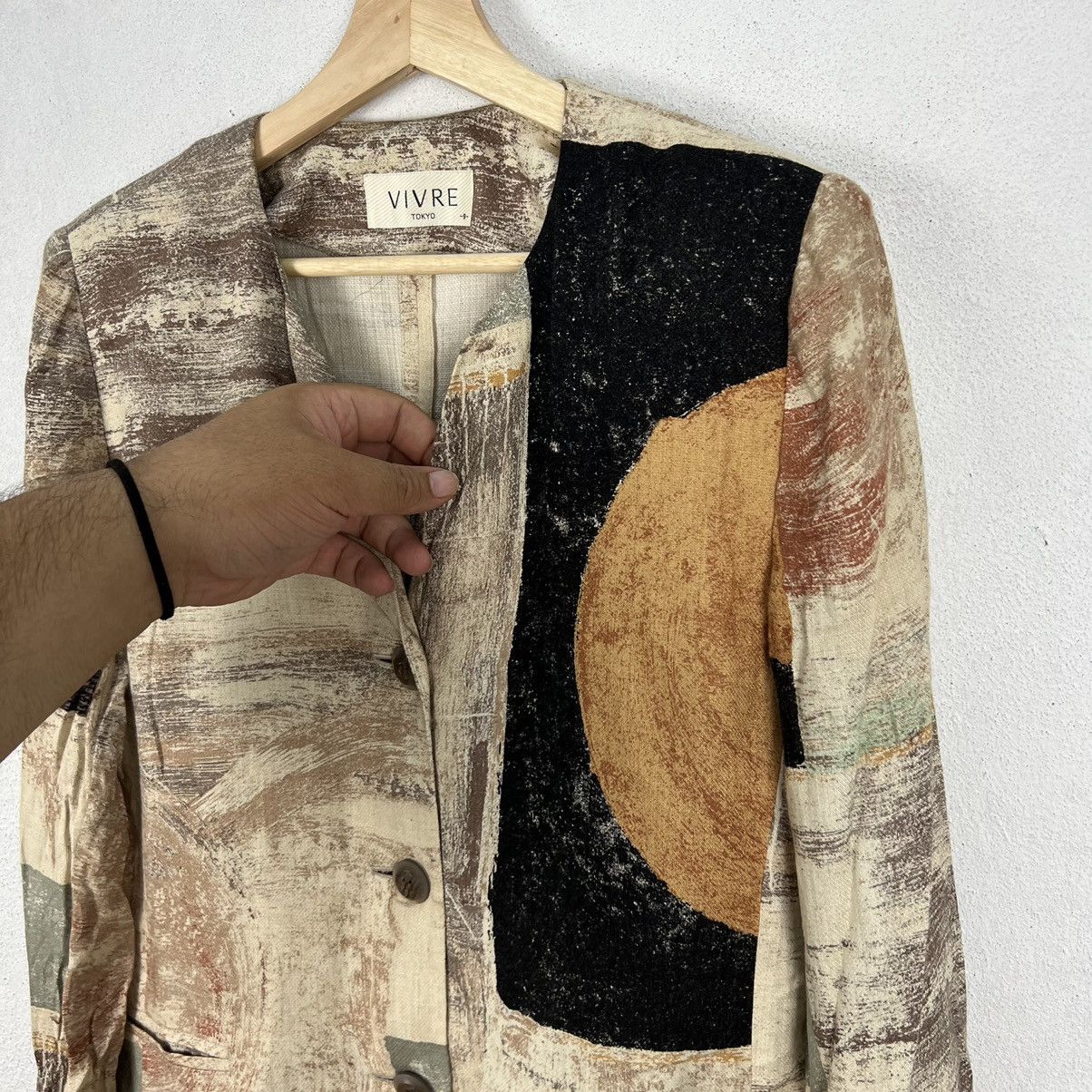 Japanese Brand KAPITAL JAPAN INSPIRED DESIGN VIVRE TOKYO RARE DESIGN JACKET Size US M / EU 48-50 / 2 - 7 Thumbnail