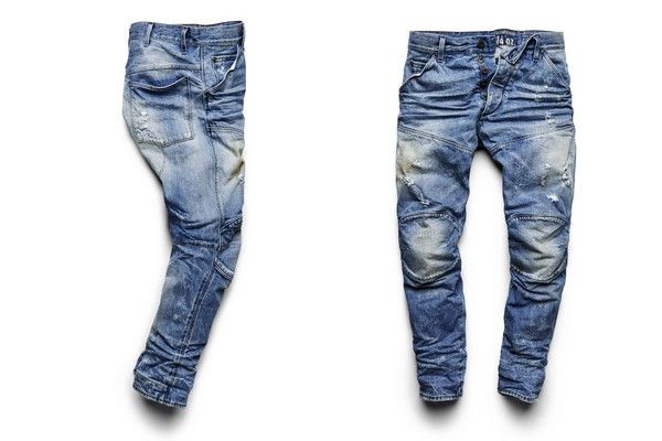G-Star RARE G-Star 5620 Elwood x 14OZ Red Listing Denim Limited Size US 33 - 3 Thumbnail