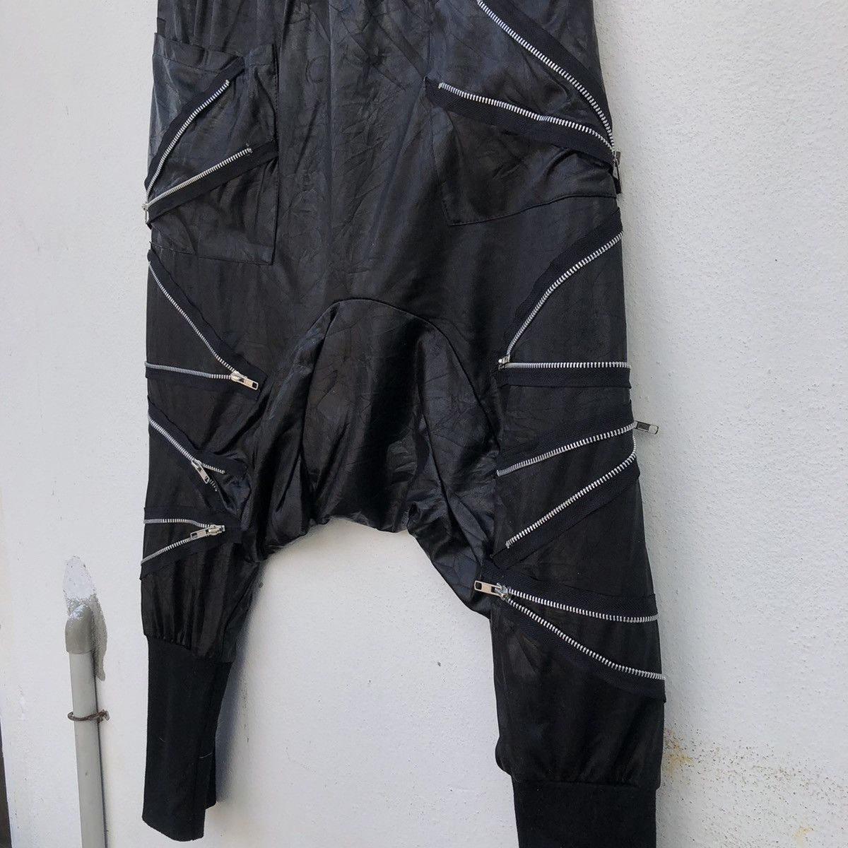 Hysteric Glamour × Japanese Brand × Seditionaries RARE DESIGN FULL ZIPPER DESIGN PANTS INSPIRED BY RAFF SIMON Size US 30 / EU 46 - 7 Thumbnail