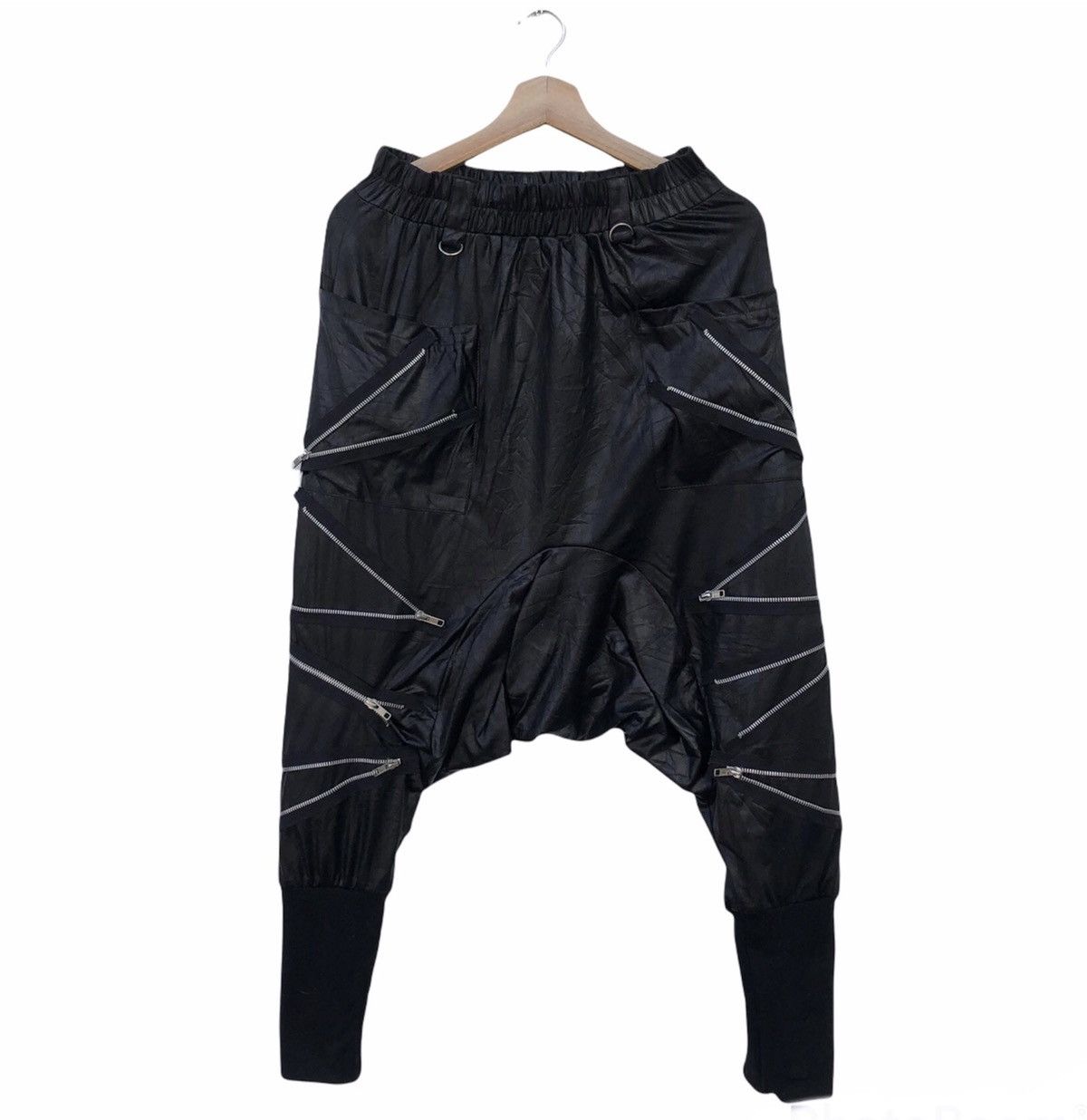 Hysteric Glamour × Japanese Brand × Seditionaries RARE DESIGN FULL ZIPPER DESIGN PANTS INSPIRED BY RAFF SIMON Size US 30 / EU 46 - 1 Thumbnail