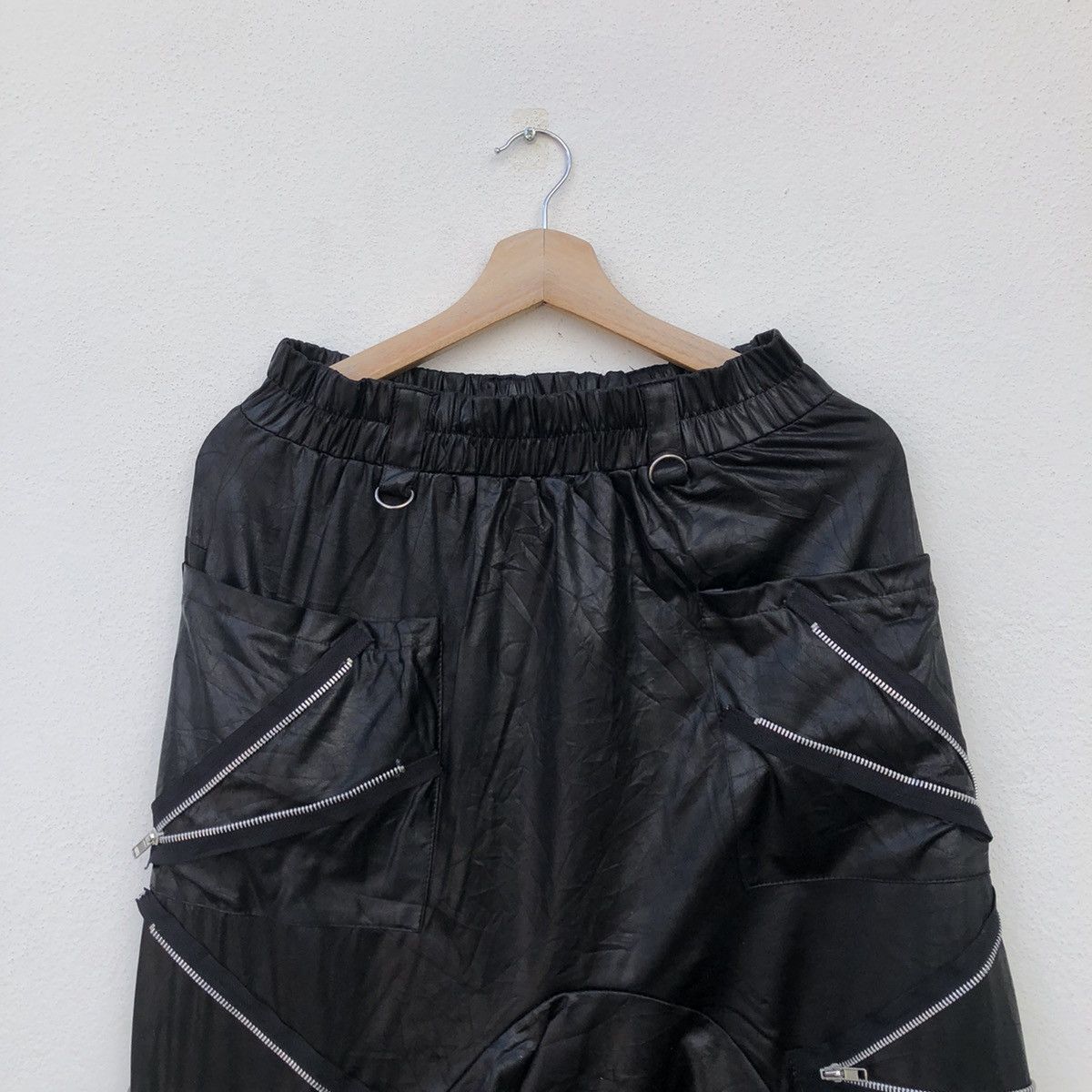 Hysteric Glamour × Japanese Brand × Seditionaries RARE DESIGN FULL ZIPPER DESIGN PANTS INSPIRED BY RAFF SIMON Size US 30 / EU 46 - 3 Thumbnail