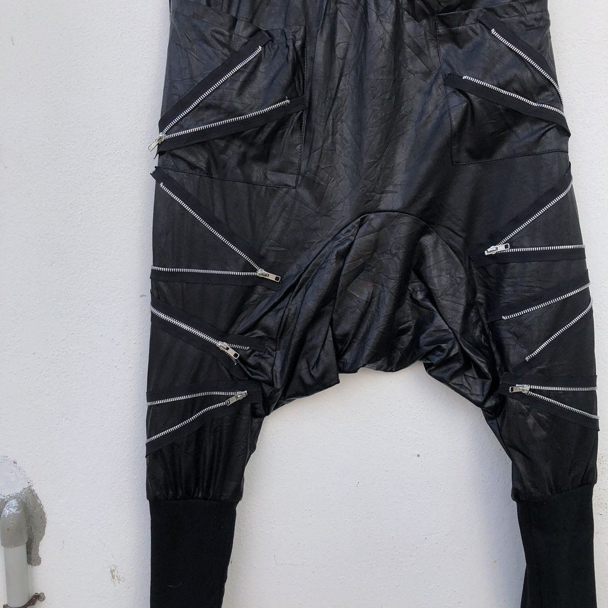 Hysteric Glamour × Japanese Brand × Seditionaries RARE DESIGN FULL ZIPPER DESIGN PANTS INSPIRED BY RAFF SIMON Size US 30 / EU 46 - 5 Thumbnail