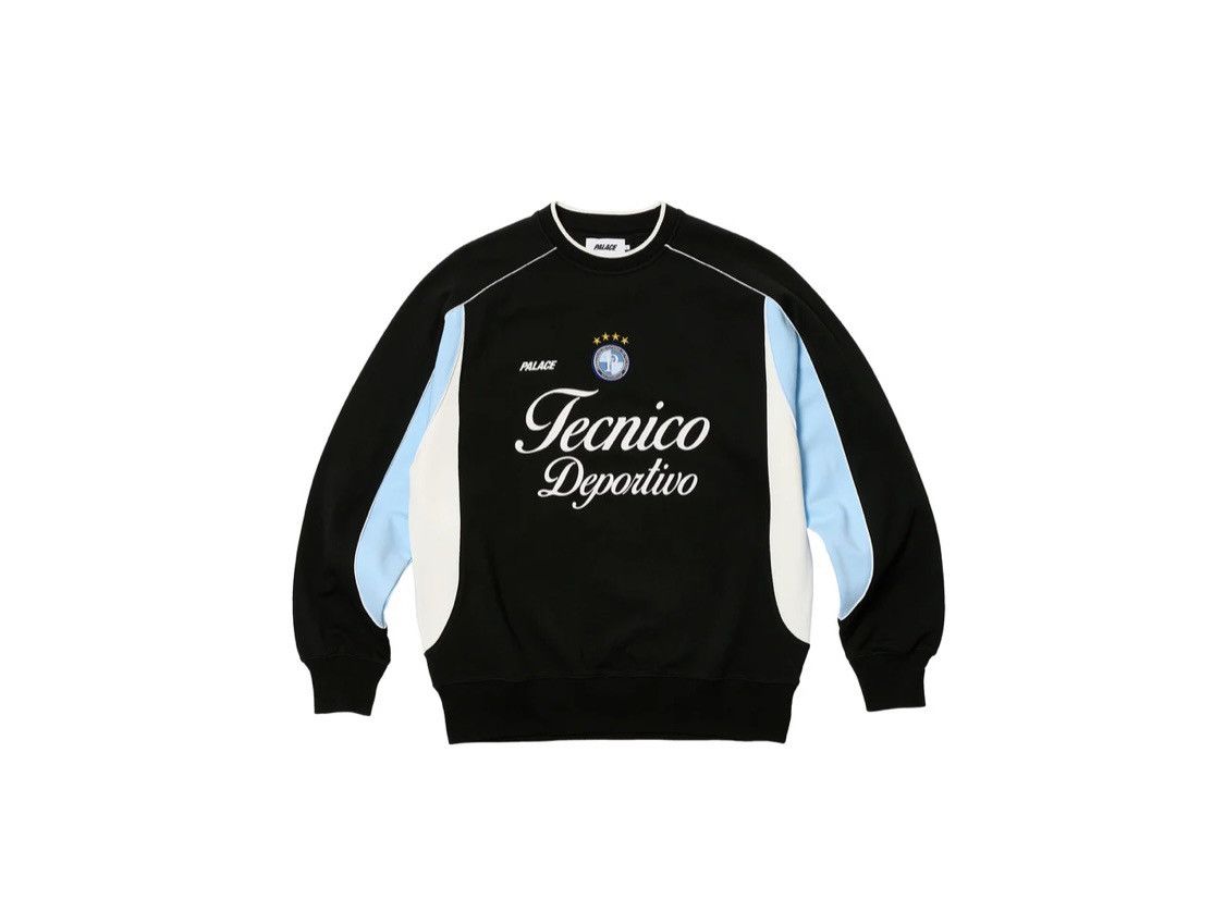 Palace Palace Massimo Forza Crew black | Grailed