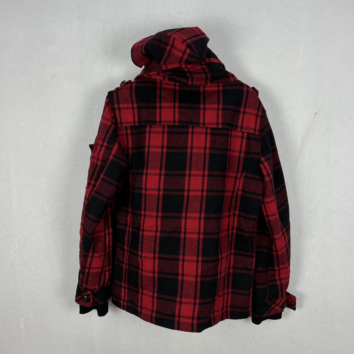 Japanese Brand RARE TARTAN DESIGN PUNK STYLE PARACHUTE JACKET IN THE ATTIC Size US L / EU 52-54 / 3 - 9 Thumbnail