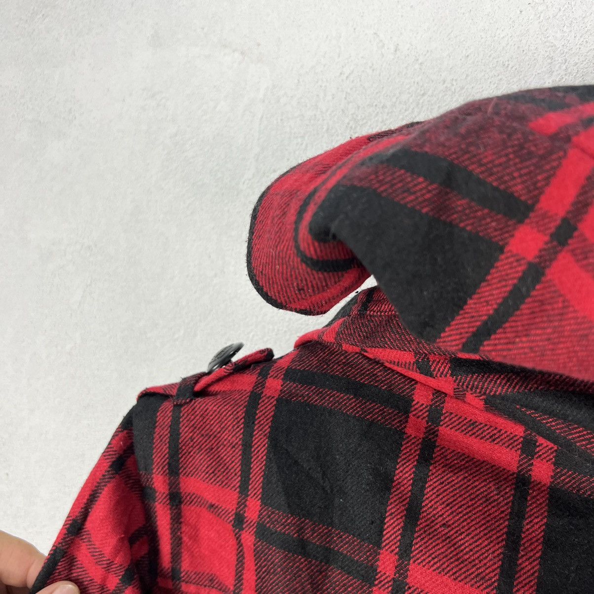 Japanese Brand RARE TARTAN DESIGN PUNK STYLE PARACHUTE JACKET IN THE ATTIC Size US L / EU 52-54 / 3 - 12 Thumbnail