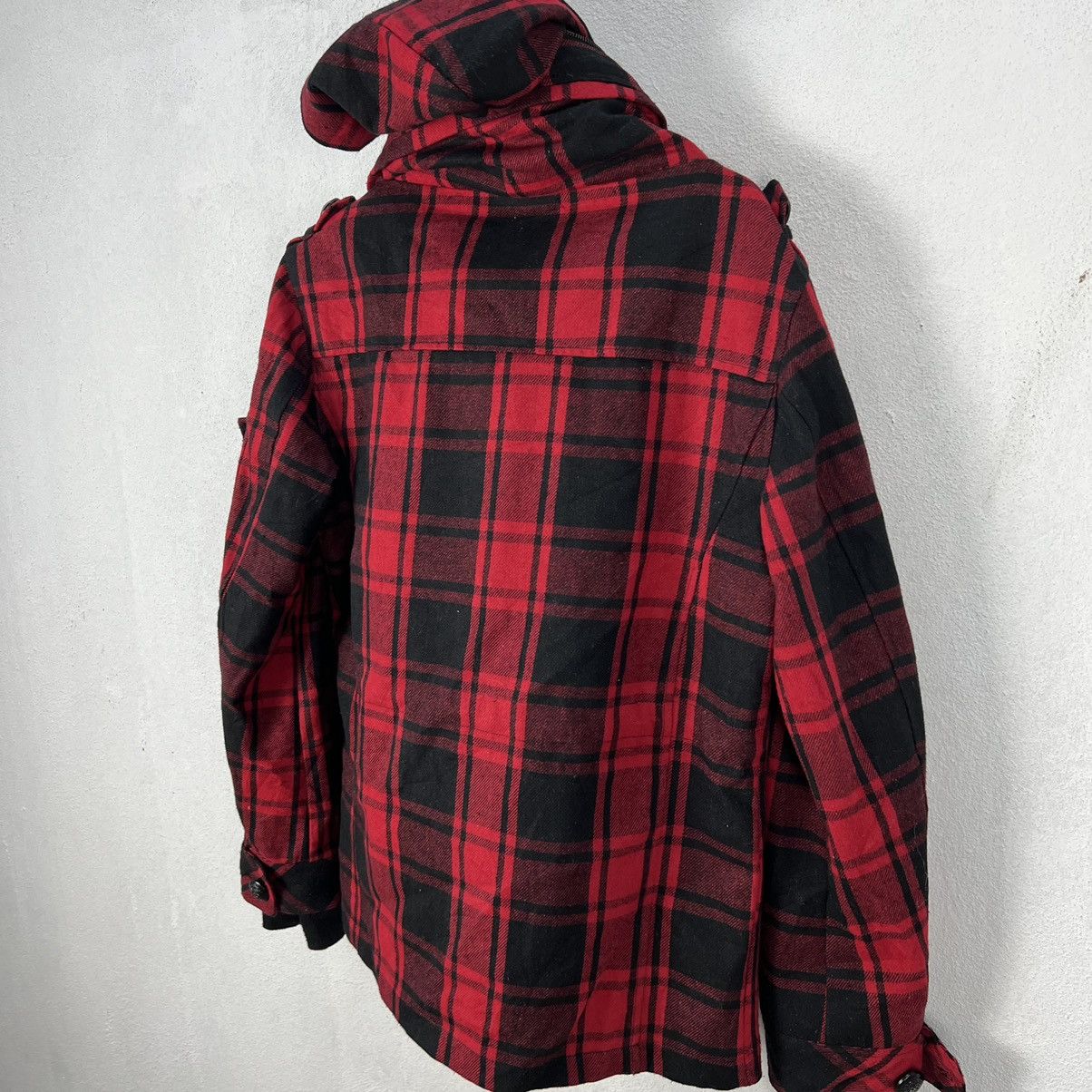Japanese Brand RARE TARTAN DESIGN PUNK STYLE PARACHUTE JACKET IN THE ATTIC Size US L / EU 52-54 / 3 - 10 Thumbnail