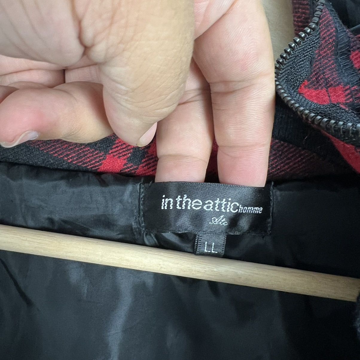 Japanese Brand RARE TARTAN DESIGN PUNK STYLE PARACHUTE JACKET IN THE ATTIC Size US L / EU 52-54 / 3 - 16 Thumbnail