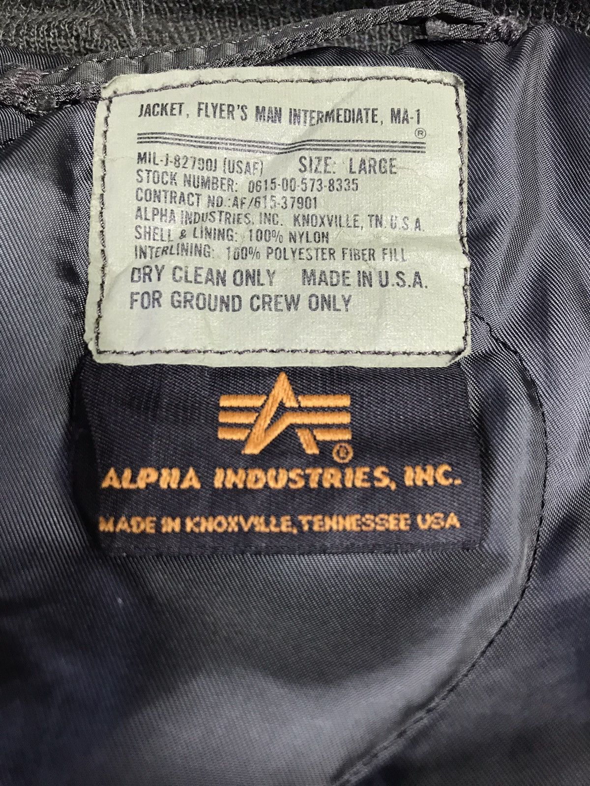 Alpha Industries Alpha Industries Bomber Jacket Size US L / EU 52-54 / 3 - 5 Thumbnail