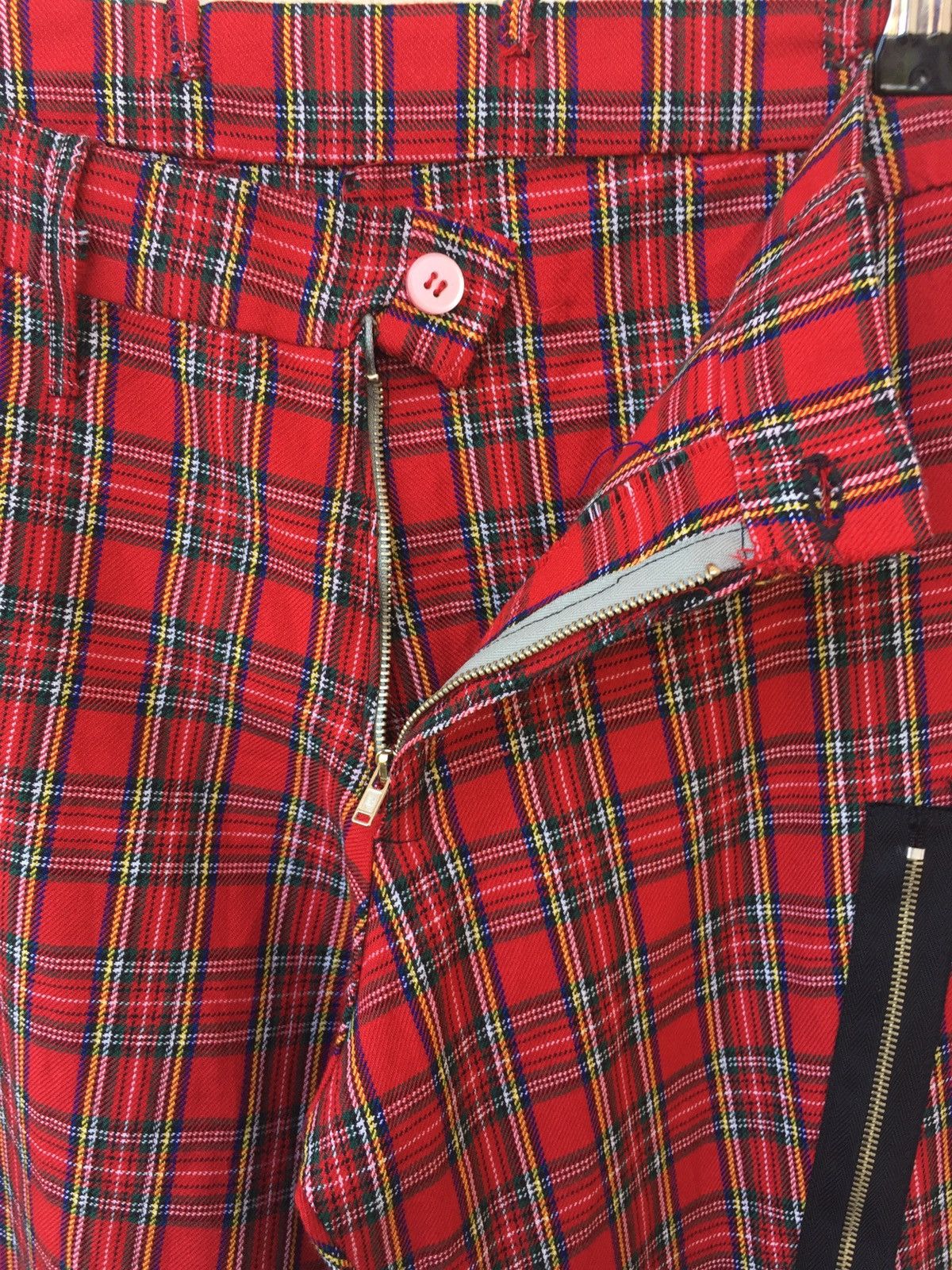 Seditionaries Bondage pants Tartan Zipper Punkers Design Size US 28 / EU 44 - 5 Thumbnail