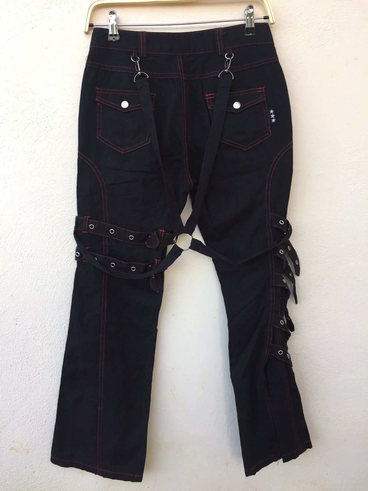 Japanese Brand × Seditionaries Seditionaries Bondages Pants With Suspenders Size US 28 / EU 44 - 2 Thumbnail