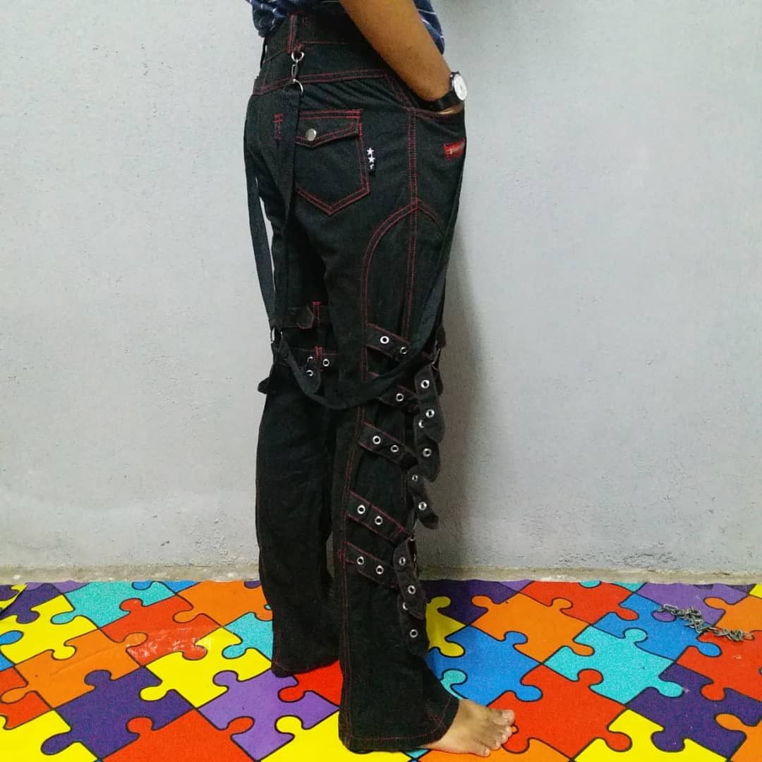 Japanese Brand × Seditionaries Seditionaries Bondages Pants With Suspenders Size US 28 / EU 44 - 14 Thumbnail