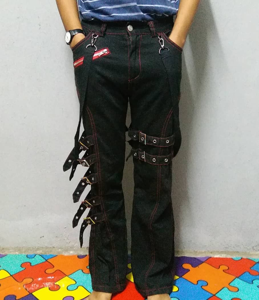 Japanese Brand × Seditionaries Seditionaries Bondages Pants With Suspenders Size US 28 / EU 44 - 11 Thumbnail