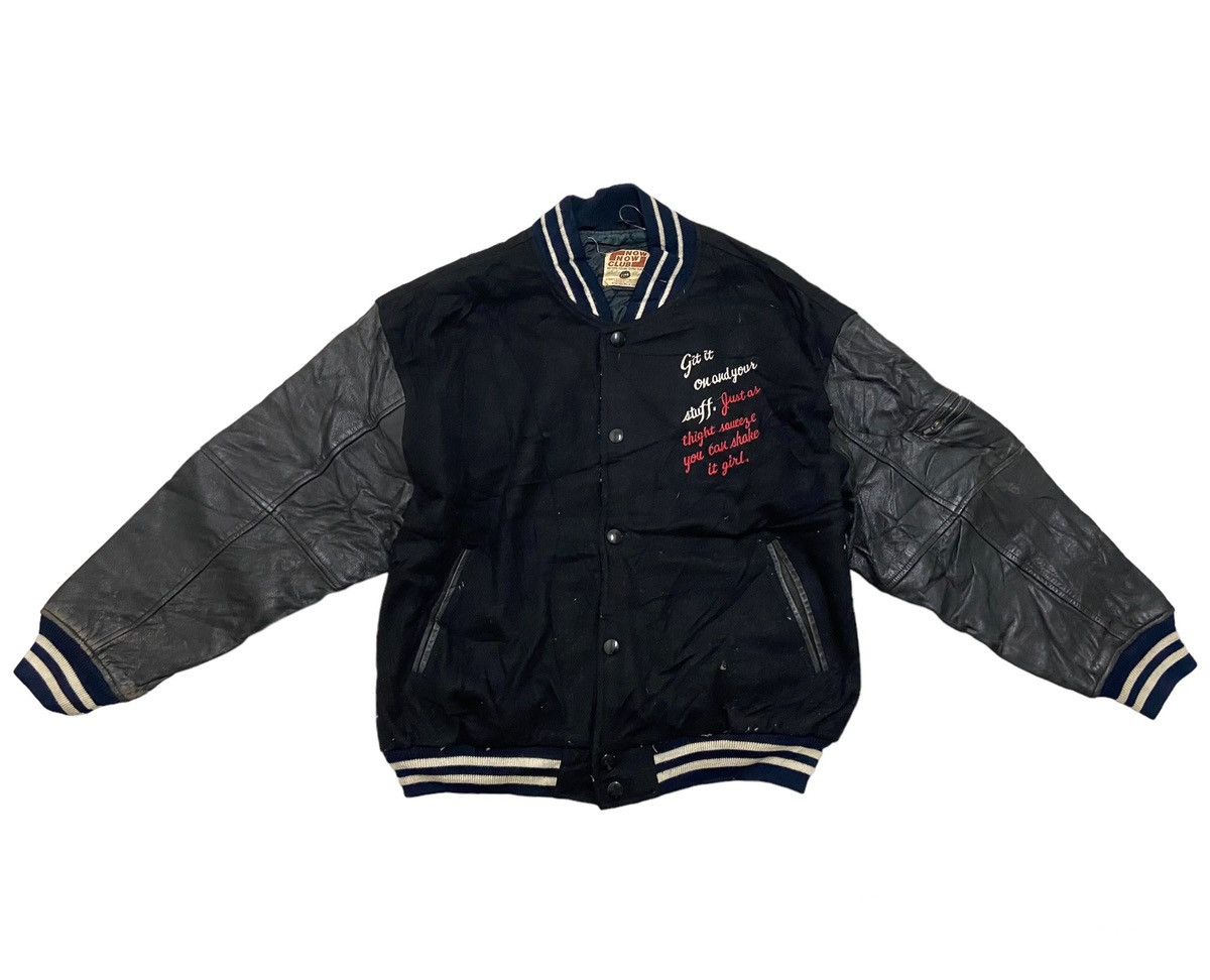 Vintage Vintage 80’s Mad Bull Side Pocket Varsity jacket Size US L / EU 52-54 / 3 - 2 Thumbnail