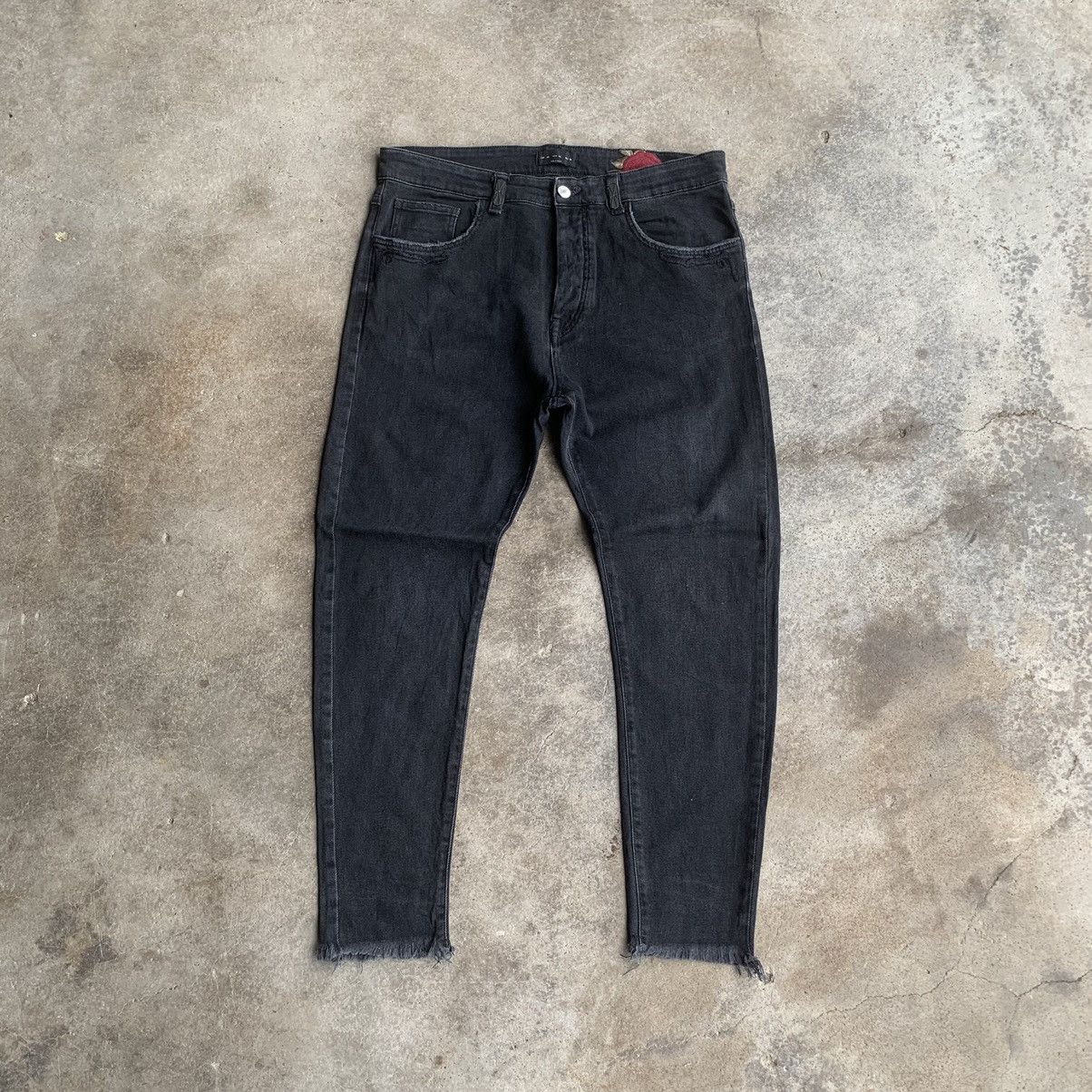 Japanese Brand × Zara Zara Man Jeans Stretchable Pants Waist 35 Size US 35 - 1 Thumbnail