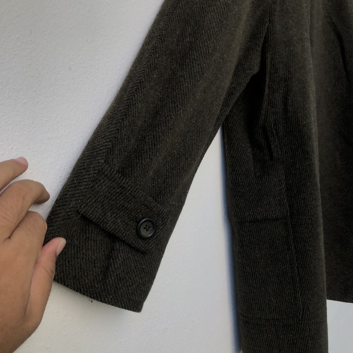 Max Mara Max Mara Double Breasted Coat 100% Wool Size US M / EU 48-50 / 2 - 8 Thumbnail