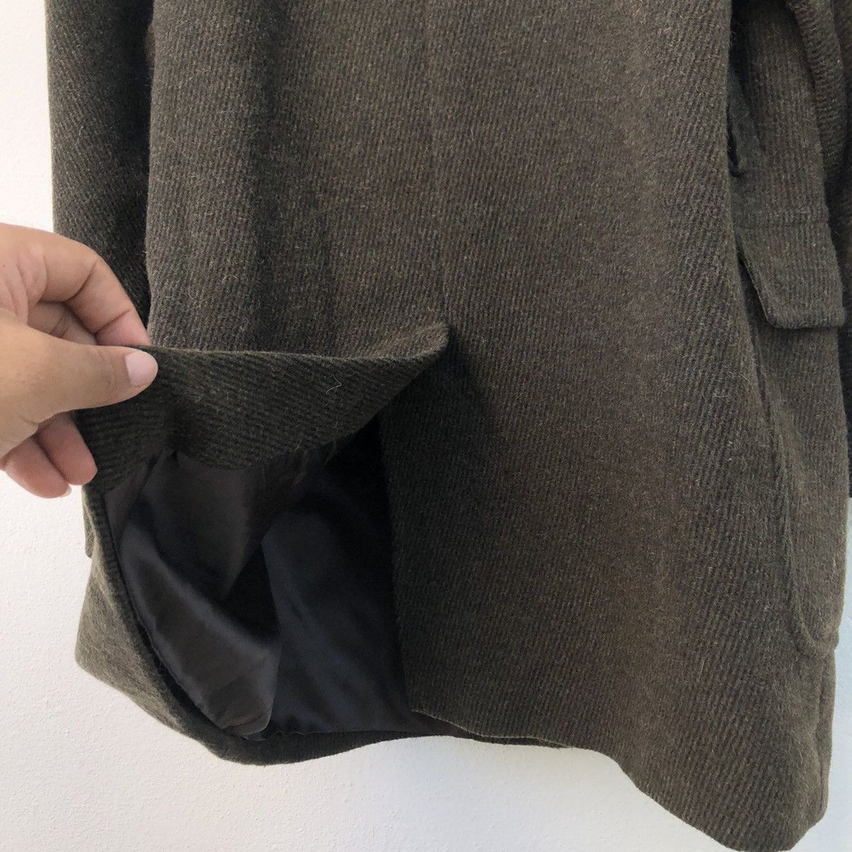 Max Mara Max Mara Double Breasted Coat 100% Wool Size US M / EU 48-50 / 2 - 6 Thumbnail