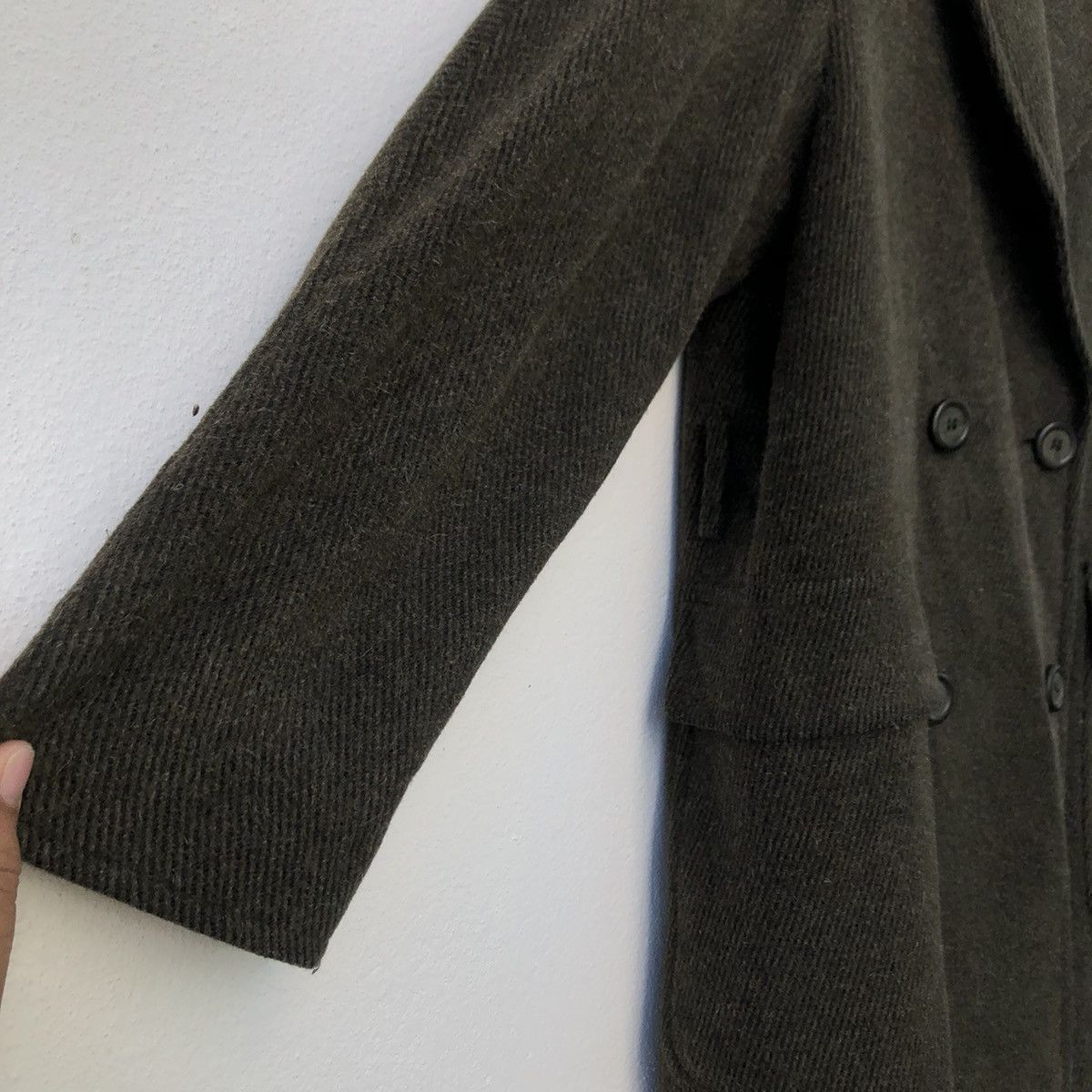 Max Mara Max Mara Double Breasted Coat 100% Wool Size US M / EU 48-50 / 2 - 4 Thumbnail