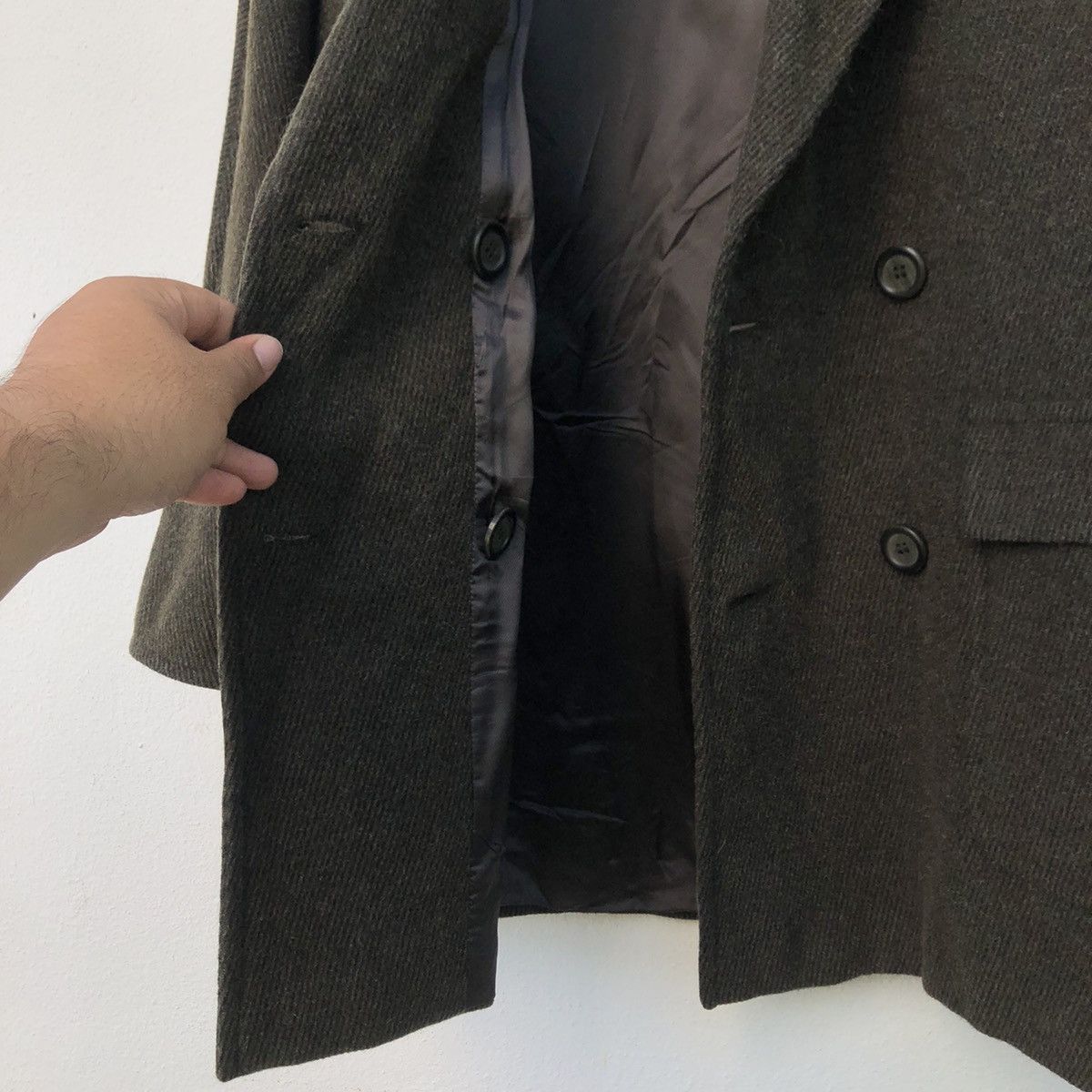 Max Mara Max Mara Double Breasted Coat 100% Wool Size US M / EU 48-50 / 2 - 15 Thumbnail