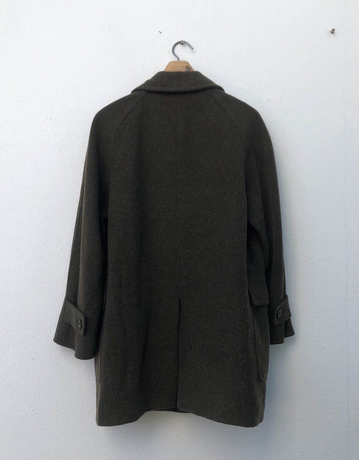 Max Mara Max Mara Double Breasted Coat 100% Wool Size US M / EU 48-50 / 2 - 5 Thumbnail
