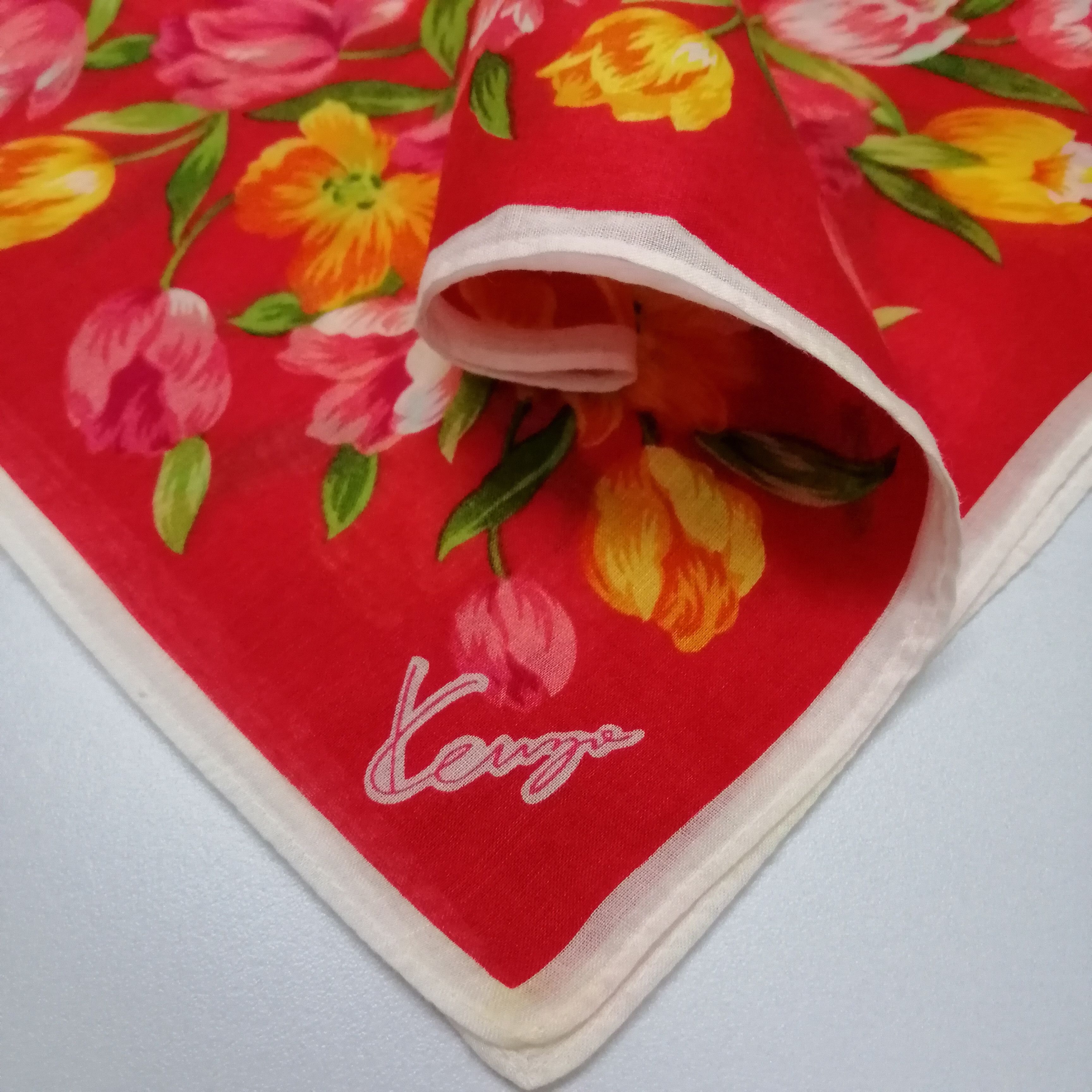 Kenzo Kenzo Handkerchief/Neckerchief/Scarves-KD1194 Size ONE SIZE - 3 Thumbnail