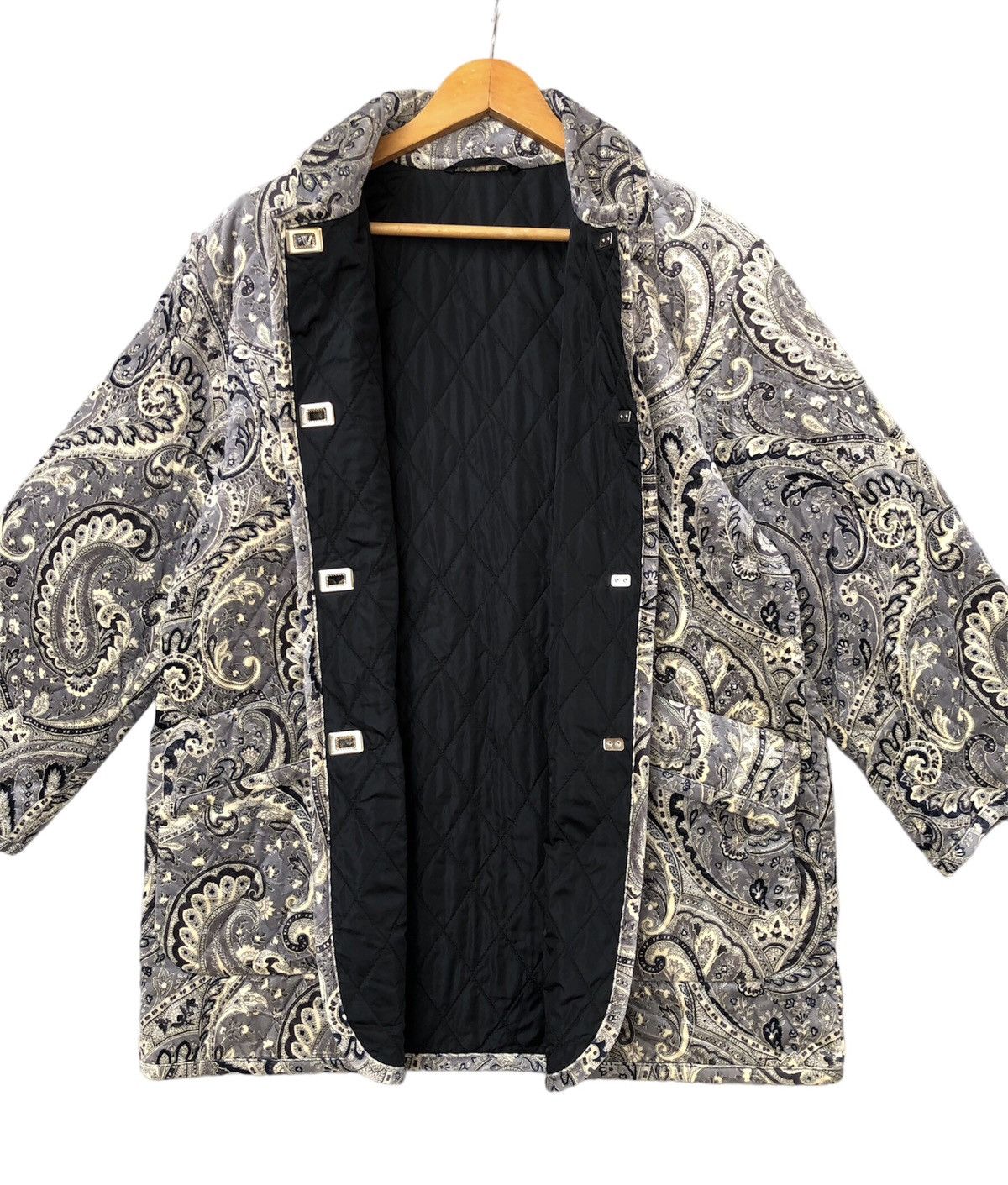 Bogner × Designer Bogner Paisleys All Over Quilted Jacket Size US M / EU 48-50 / 2 - 7 Thumbnail