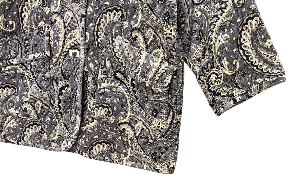 Bogner × Designer Bogner Paisleys All Over Quilted Jacket Size US M / EU 48-50 / 2 - 5 Thumbnail