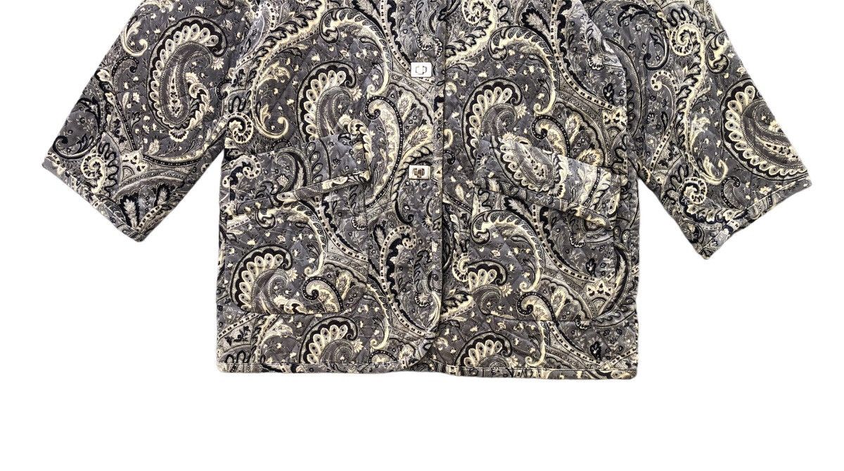 Bogner × Designer Bogner Paisleys All Over Quilted Jacket Size US M / EU 48-50 / 2 - 4 Thumbnail