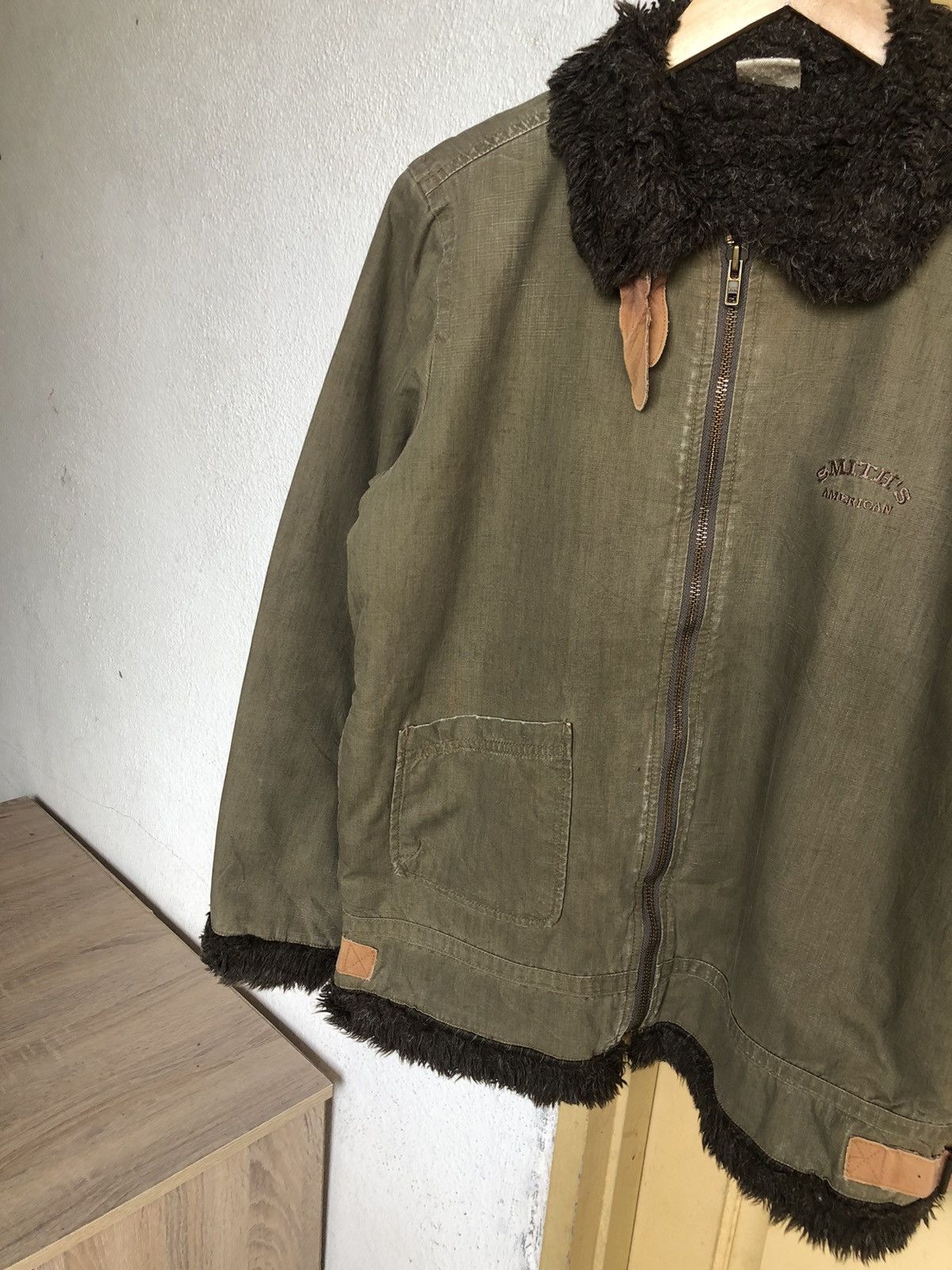 Vintage Vintage Smiths American Shearling Style Jackets Size US L / EU 52-54 / 3 - 3 Thumbnail
