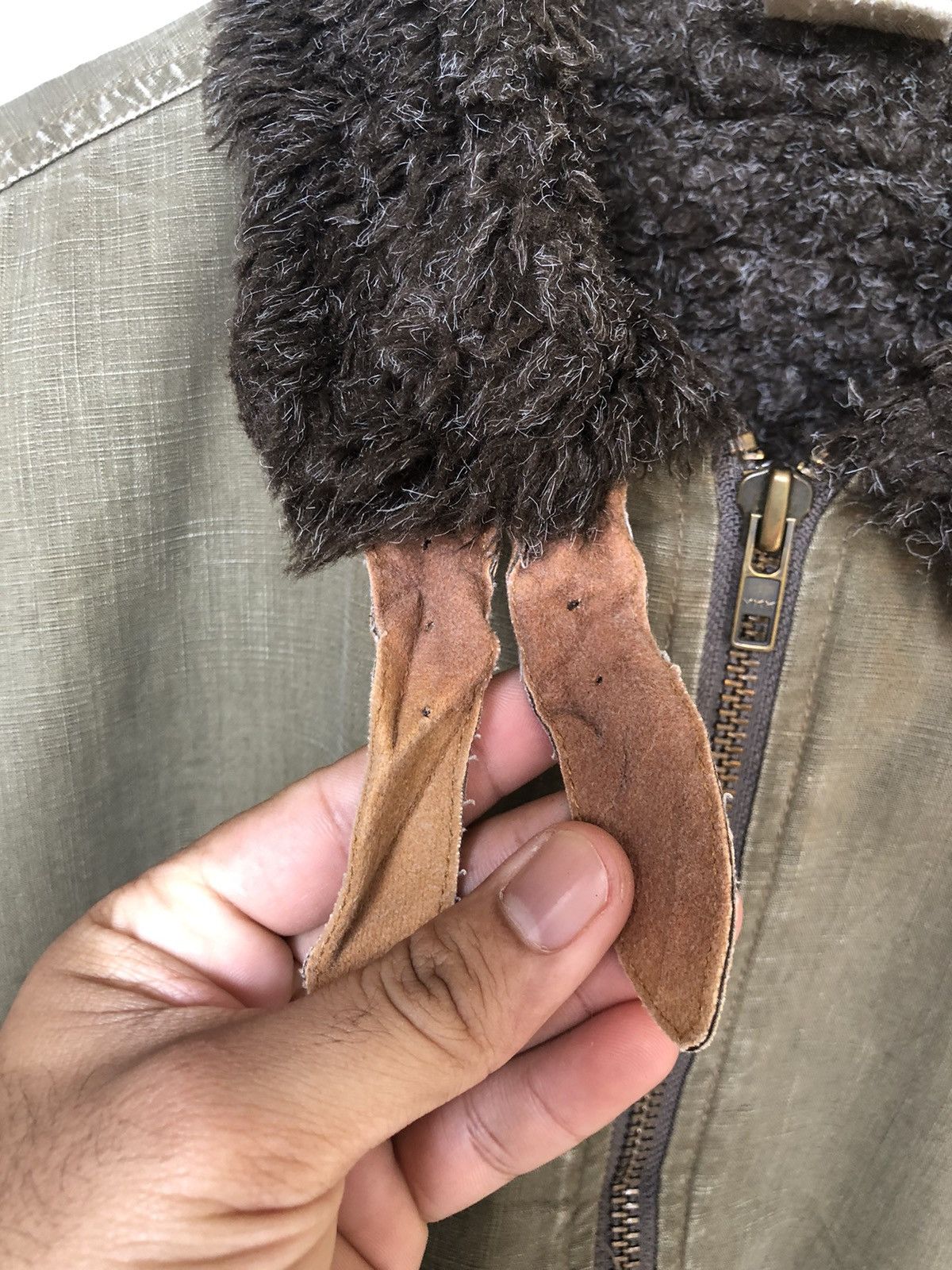 Vintage Vintage Smiths American Shearling Style Jackets Size US L / EU 52-54 / 3 - 5 Thumbnail