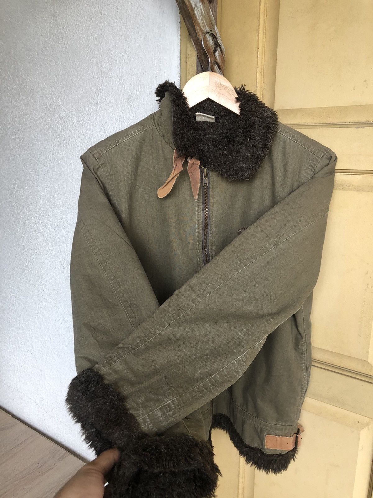 Vintage Vintage Smiths American Shearling Style Jackets Size US L / EU 52-54 / 3 - 12 Thumbnail