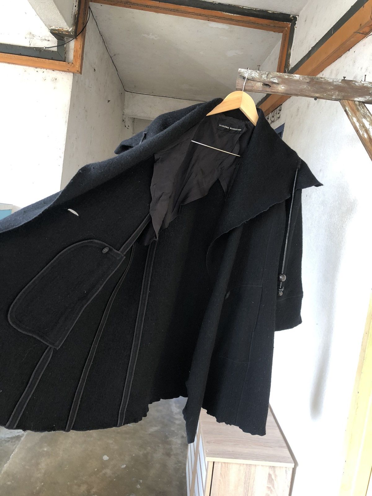 Hiroko Koshino Homme 🥷🏿Vintage Hiroko Koshino Homme Seditionaries Style Jackets Size S / US 4 / IT 40 - 6 Thumbnail