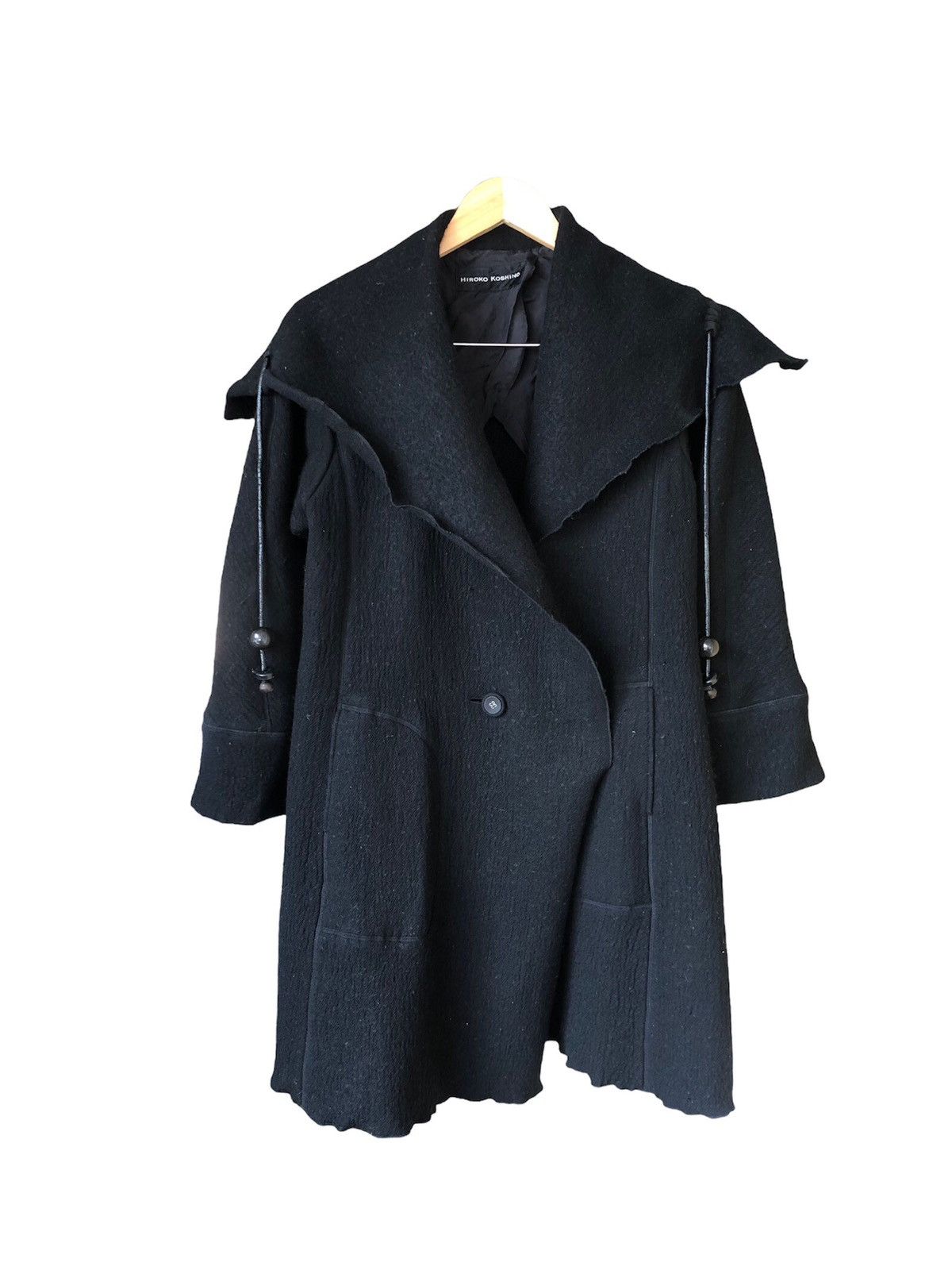 Hiroko Koshino Homme 🥷🏿Vintage Hiroko Koshino Homme Seditionaries Style Jackets Size S / US 4 / IT 40 - 1 Thumbnail