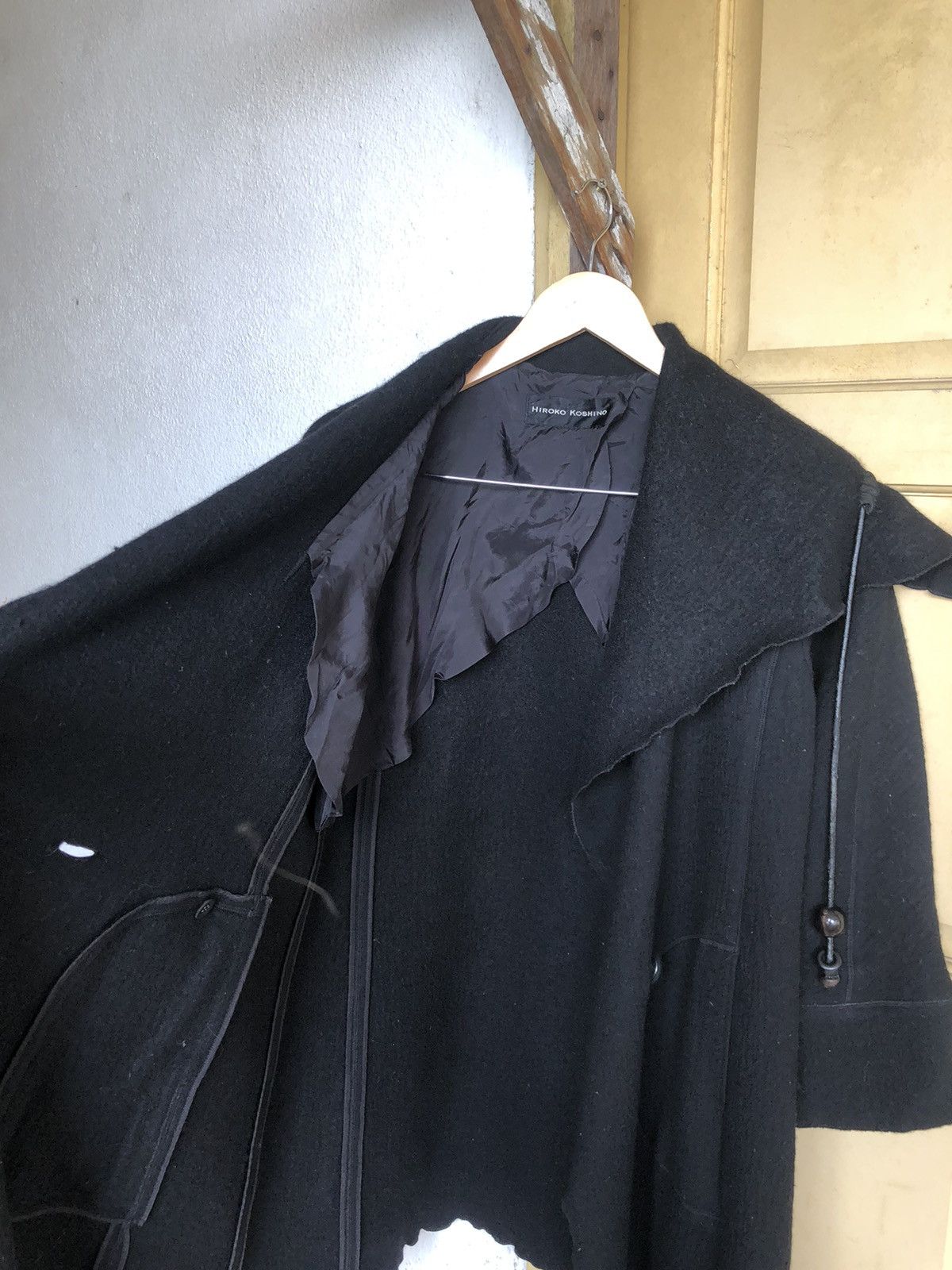 Hiroko Koshino Homme 🥷🏿Vintage Hiroko Koshino Homme Seditionaries Style Jackets Size S / US 4 / IT 40 - 10 Thumbnail