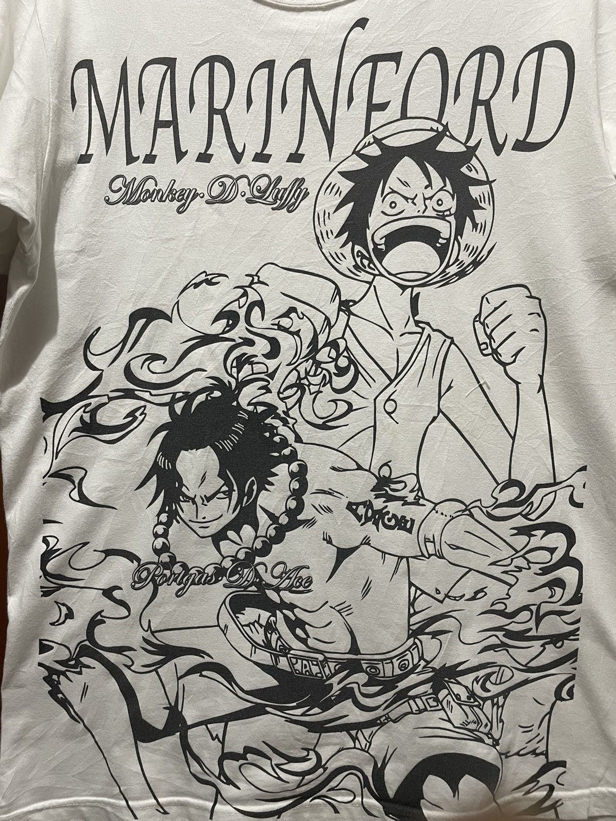 Japanese Brand Very Rare One Piece Over Print Vintage Tee Size US L / EU 52-54 / 3 - 3 Thumbnail
